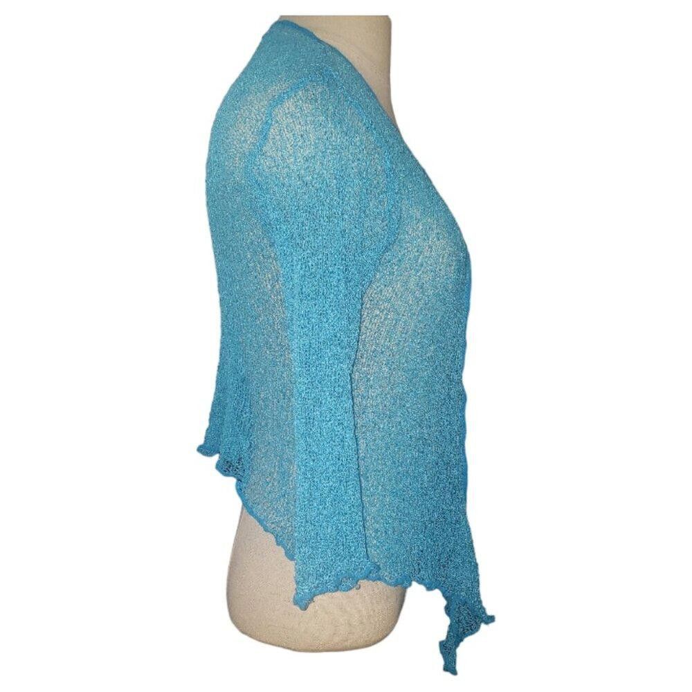 Designer CT1609 Lost River Aqua Open Cover Up S Size S / US 4 / IT 40 - 3 Thumbnail