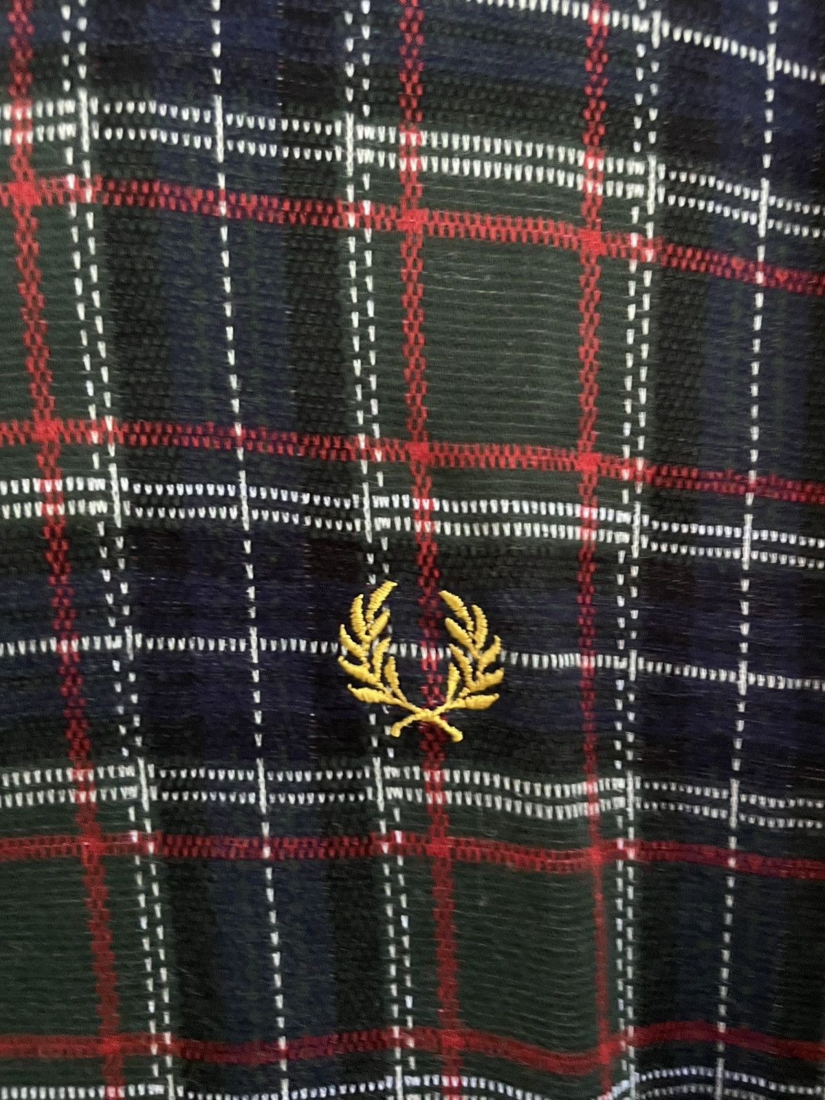 Fred Perry Fred Perry Checker zip up jacket Size US L / EU 52-54 / 3 - 5 Thumbnail