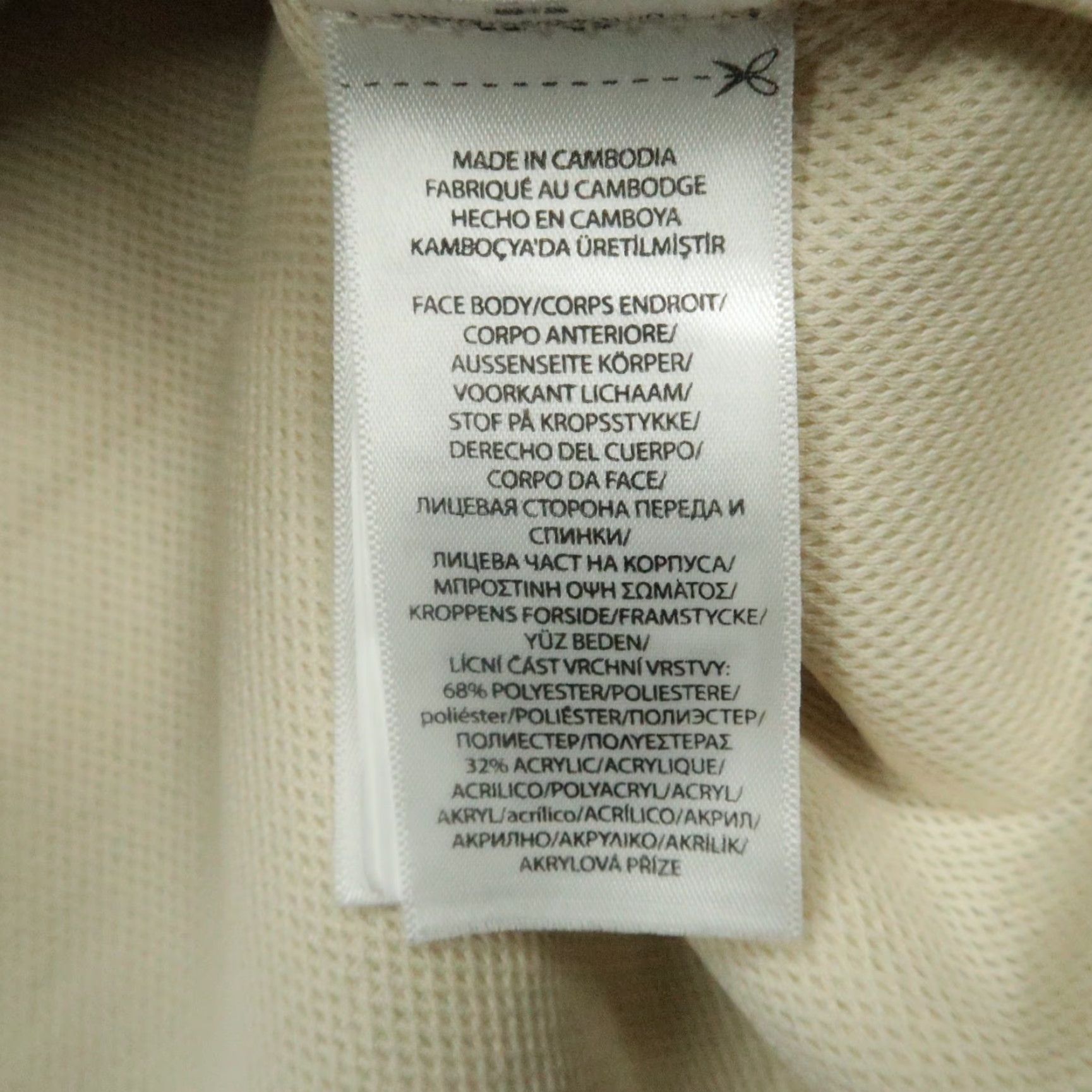 Polo Ralph Lauren VINTAGE Polo Ralph Lauren Jacket Mens XXL Cream Blue Hybrid Fleece High Pile Full Zip Size US XXL / EU 58 / 5 - 5 Thumbnail