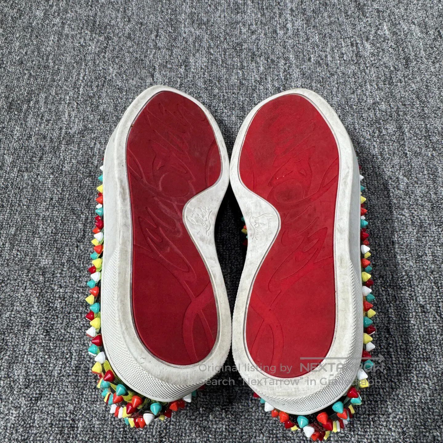 Christian Louboutin Christian Louboutin Rainbow rivet Lefort shoes| Size US 7 / EU 40 - 4 Thumbnail