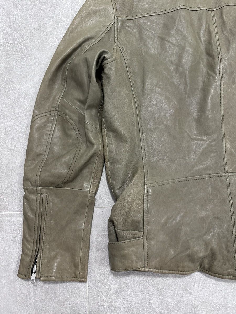 Blk Dnm BLK DNM Leather Biker Jacket XL Motorcycle Size US XL / EU 56 / 4 - 17 Thumbnail