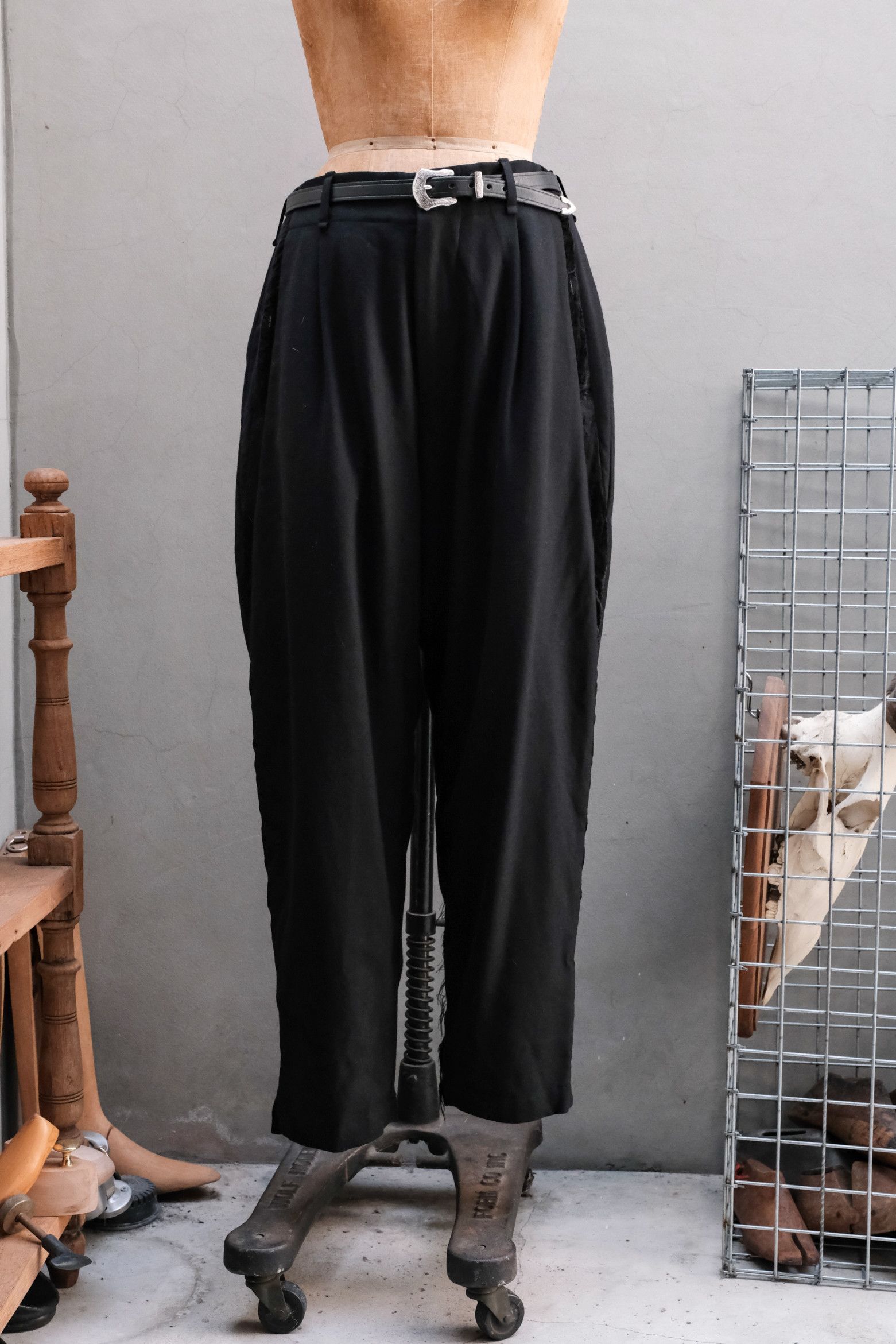 Professor.E Professor.E 20FW Velvet Stripe Trousers Size US 30 / EU 46 - 1 Thumbnail