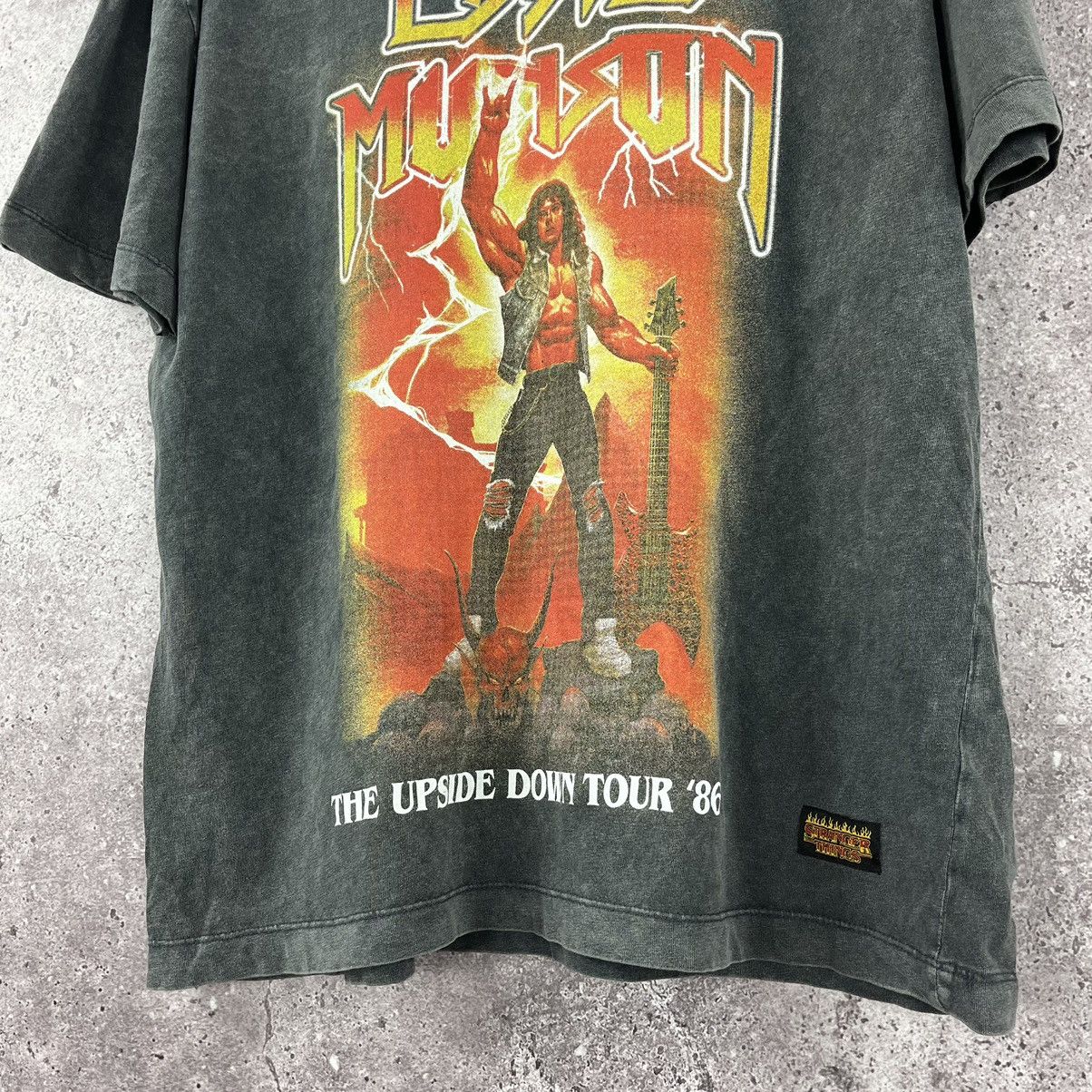 Band Tees Eddie Munson The Upside Down Tour ‘86 T-Shirt Size S Size US S / EU 44-46 / 1 - 5 Thumbnail