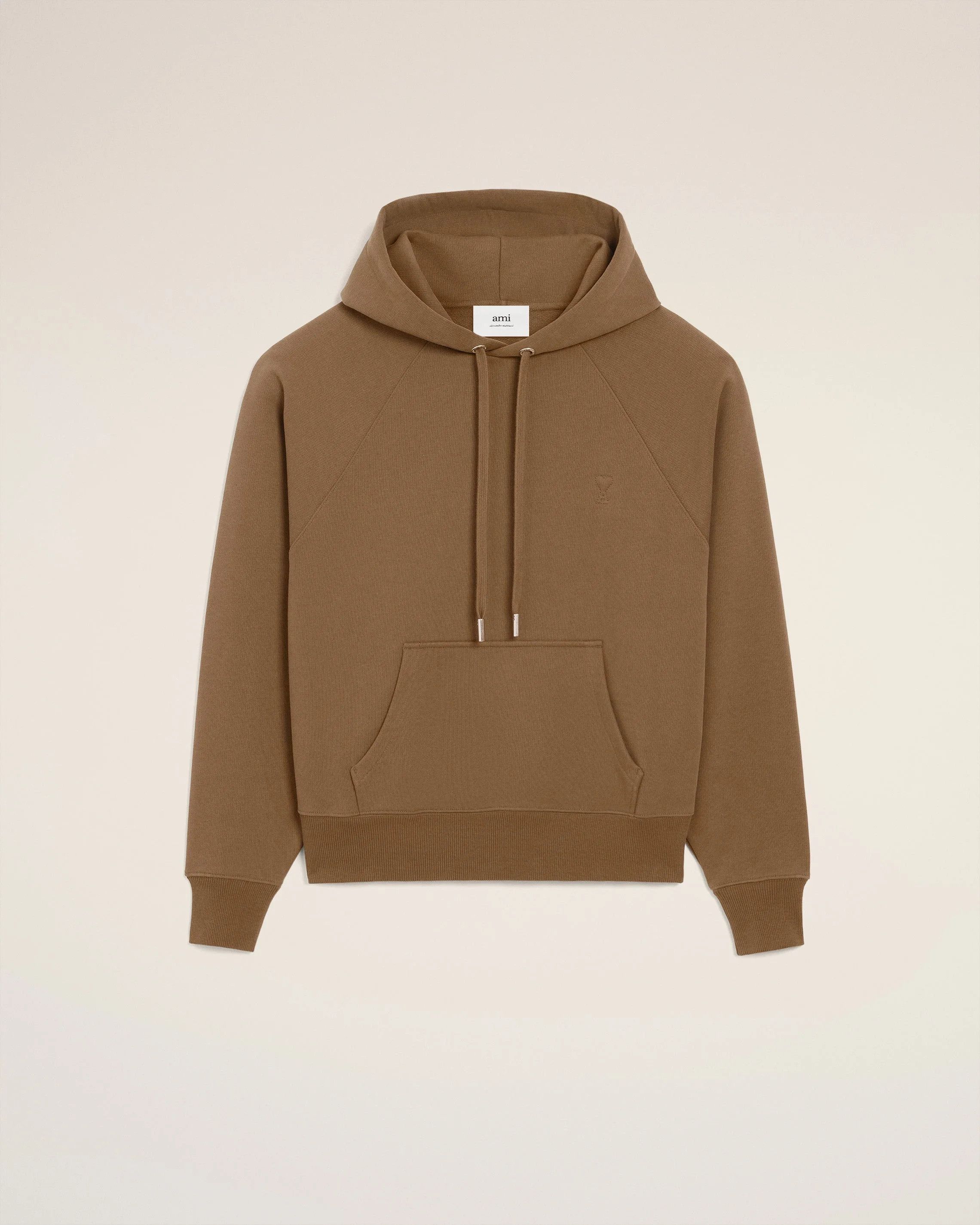 AMI os11x0226 Ami De Coeur Hoodie In Brown Size US S / EU 44-46 / 1 - 1 Thumbnail