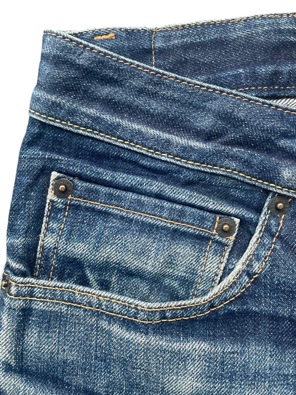 HRMTG HRM Selvedge Distresed Denim Size US 33 - 5 Thumbnail