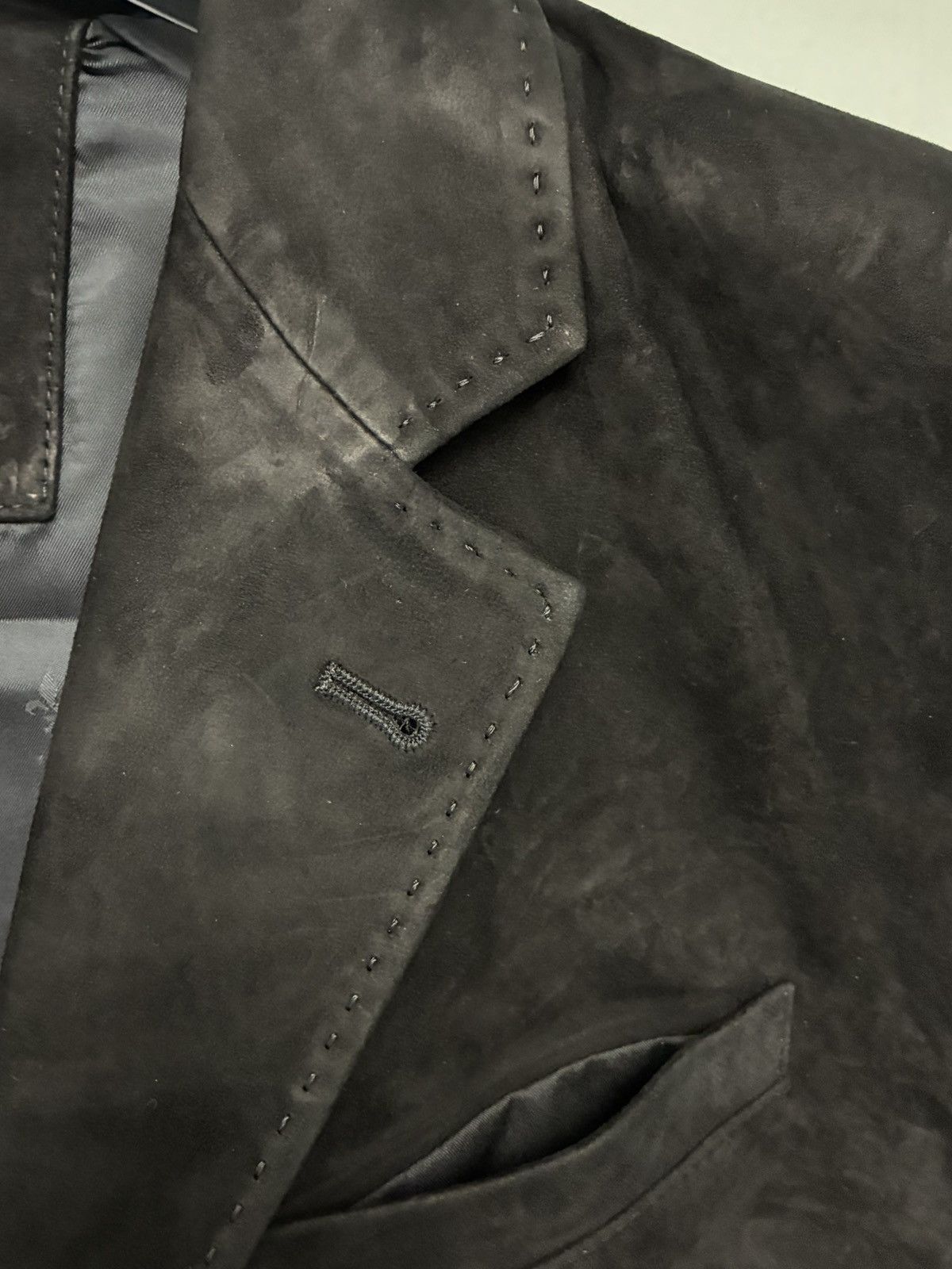 John Varvatos Rind Suede Jacket EU 50 USA 40 Size US M / EU 48-50 / 2 - 10 Thumbnail