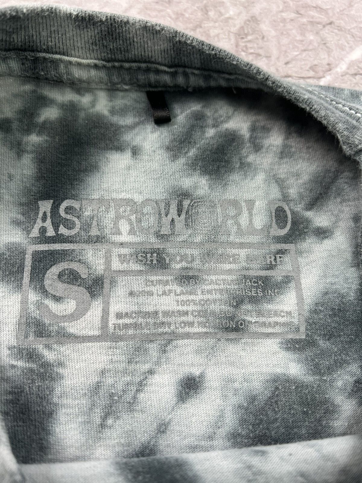 Travis Scott × Vintage Travis Scott Astro World Tour Tee TIE DYE Size US S / EU 44-46 / 1 - 5 Thumbnail