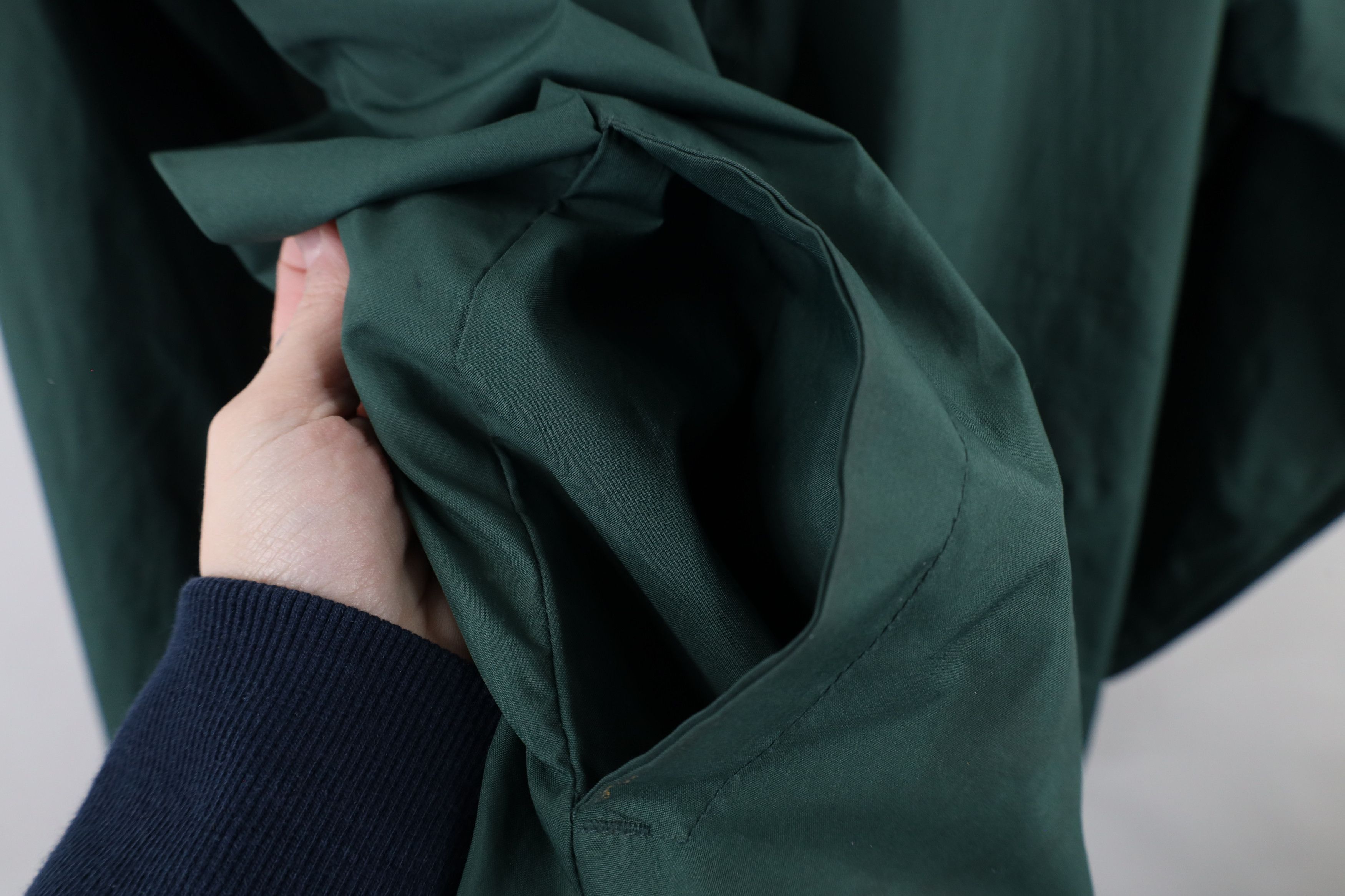 Vintage Vintage 90s Spell Eastern Michigan University Hooded Jacket Size US L / EU 52-54 / 3 - 10 Thumbnail
