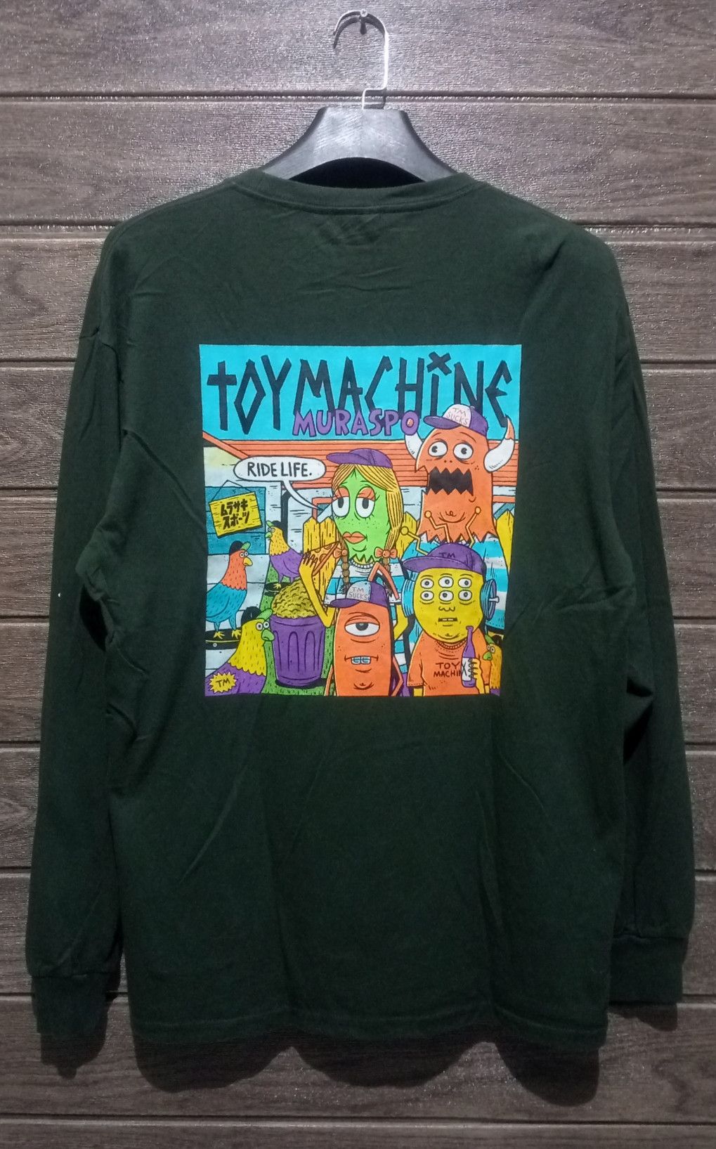 Toy Machine Vintage Toy Machine Bloodsucking Skateboarding L/S Tshirt Size US M / EU 48-50 / 2 - 1 Thumbnail