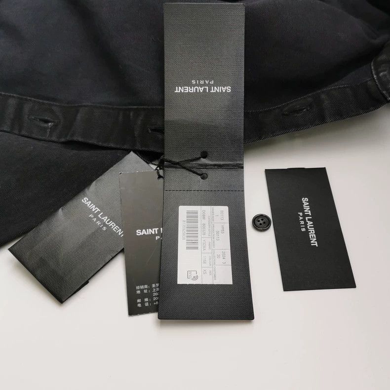 Saint Laurent Paris Saint Laurent ParisBlack long-sleeved shirt 2504-Nextarrow Size US XS / EU 42 / 0 - 4 Thumbnail