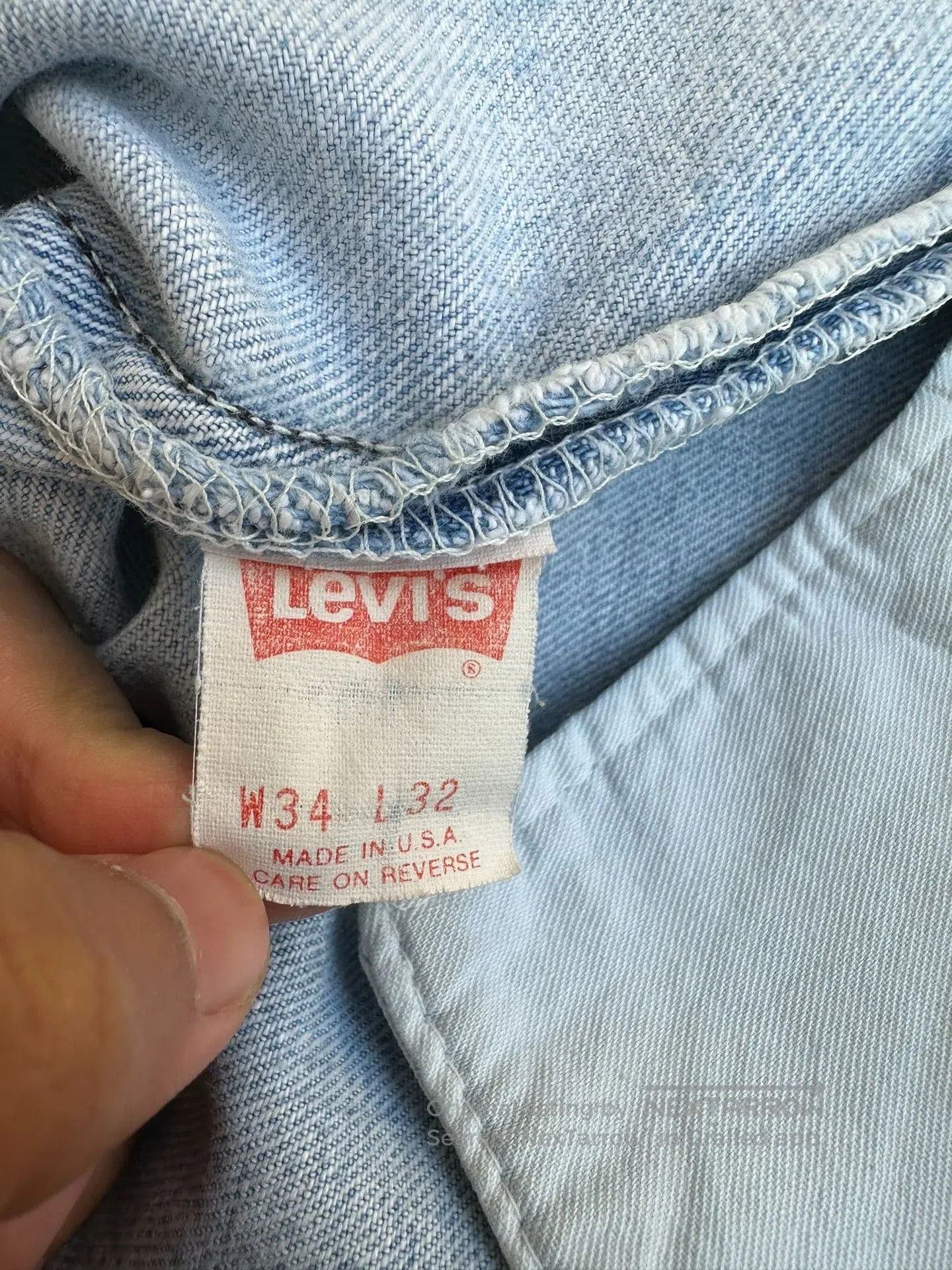 Vintage Vintage Levi's 501 80s USA Made. Size US 32 / EU 48 - 4 Thumbnail