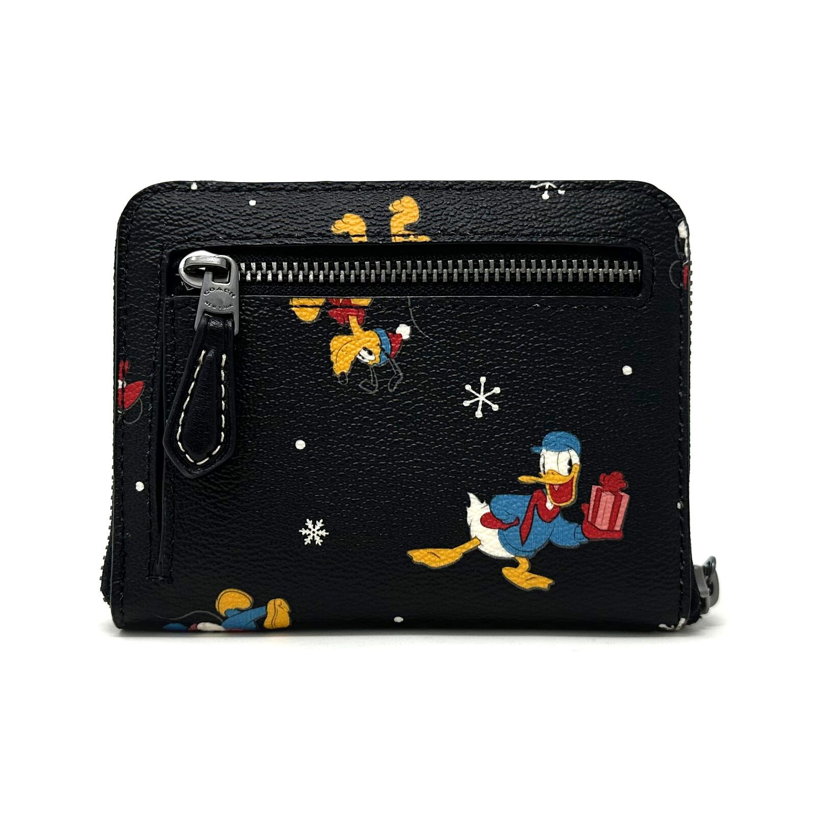 Coach Disney X Coach Small Zip Around Wallet Holiday Black CN028 Size ONE SIZE - 2 Thumbnail