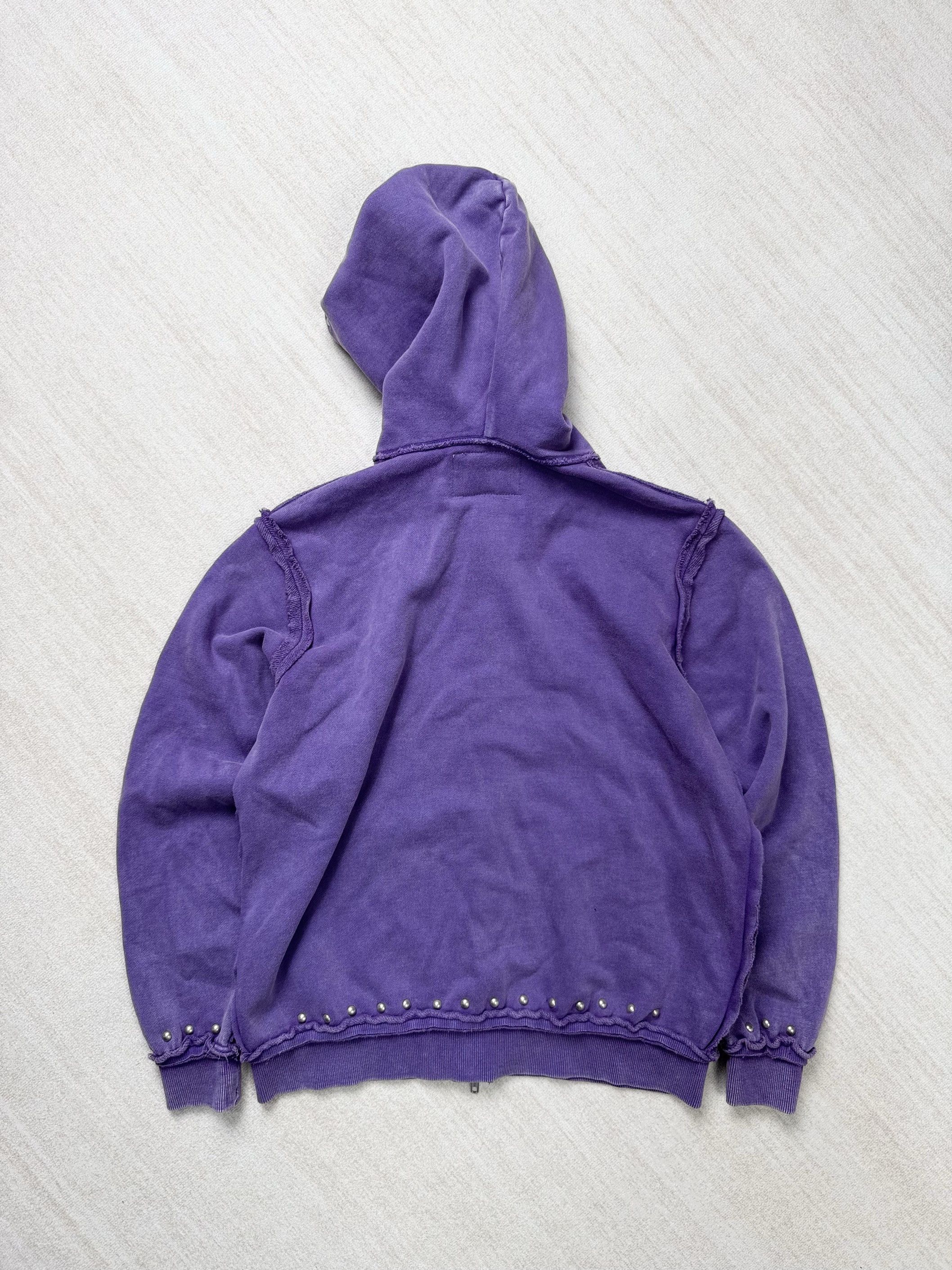 Japanese Brand UNWORN* FUTURE ARCHIVE CHEMICAL FADE MA-1 Hoodie Size US M / EU 48-50 / 2 - 8 Thumbnail