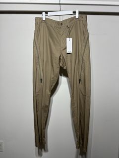 Issey Miyake 80s Nylon Trousers Zip Pants –