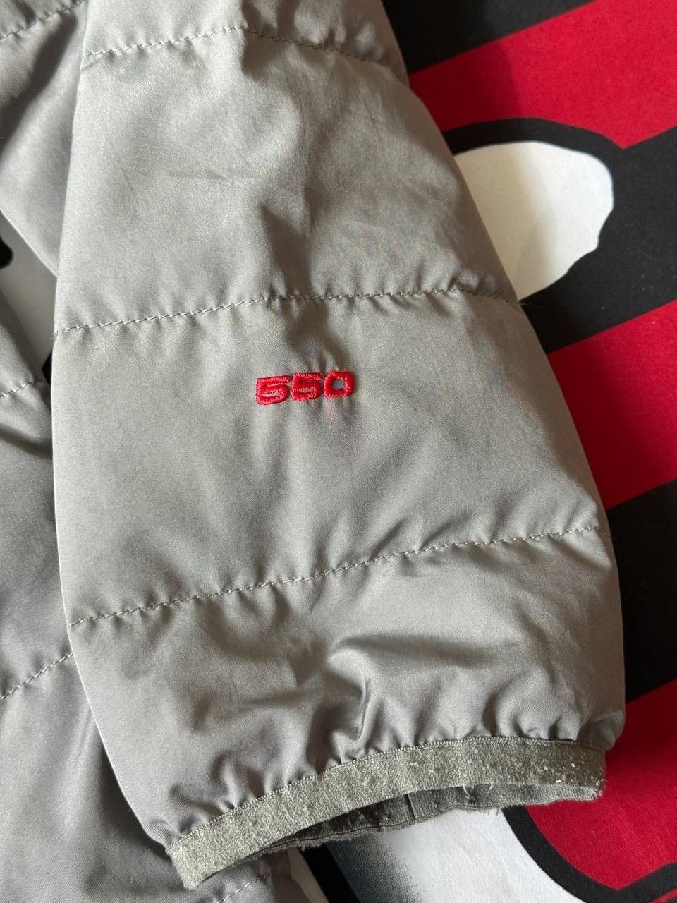 The North Face The North Face 550 light puffer jacket in grey Size US S / EU 44-46 / 1 - 9 Thumbnail