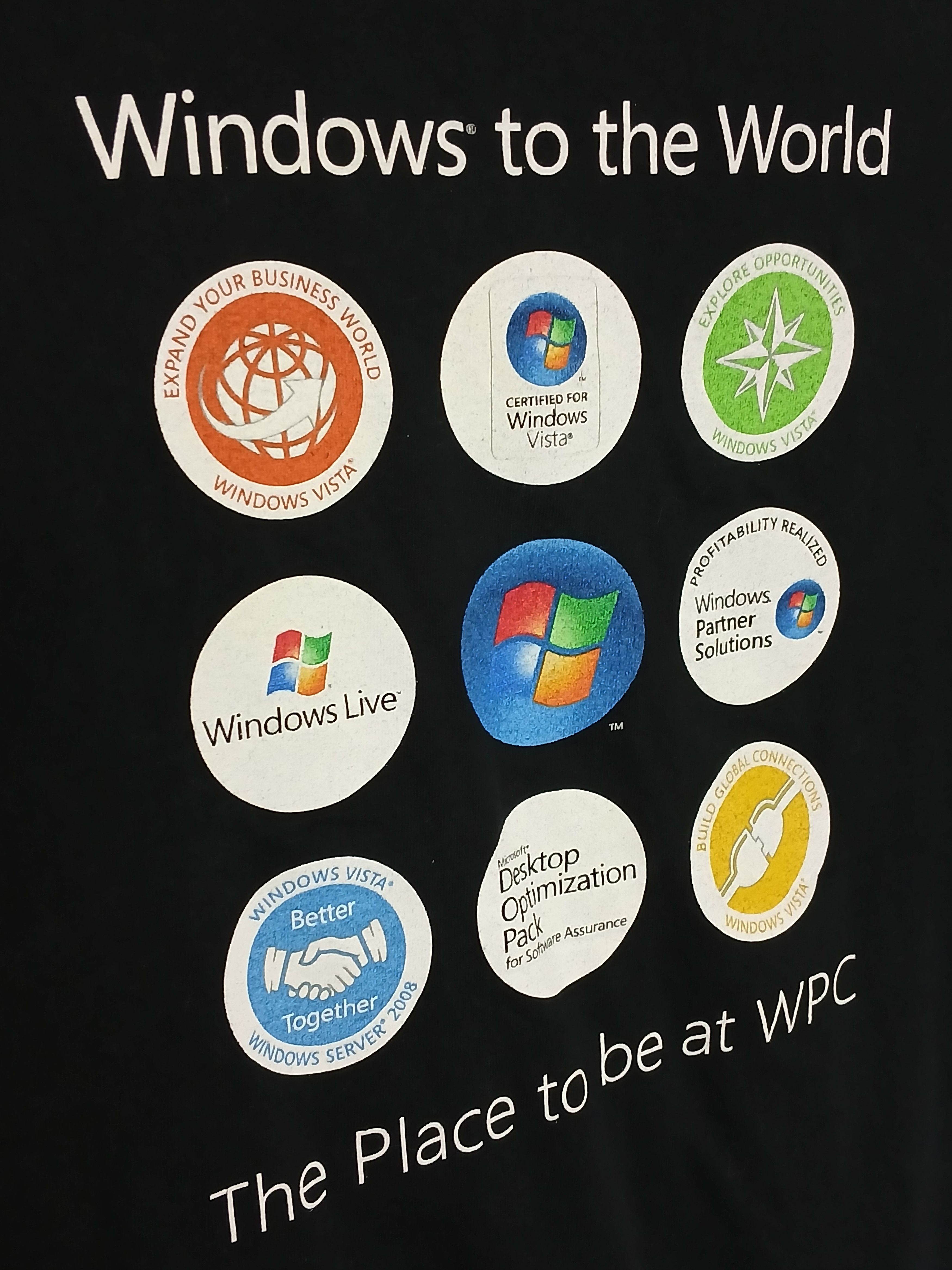 Gildan Windows Vista T-Shirt Size US L / EU 52-54 / 3 - 3 Thumbnail