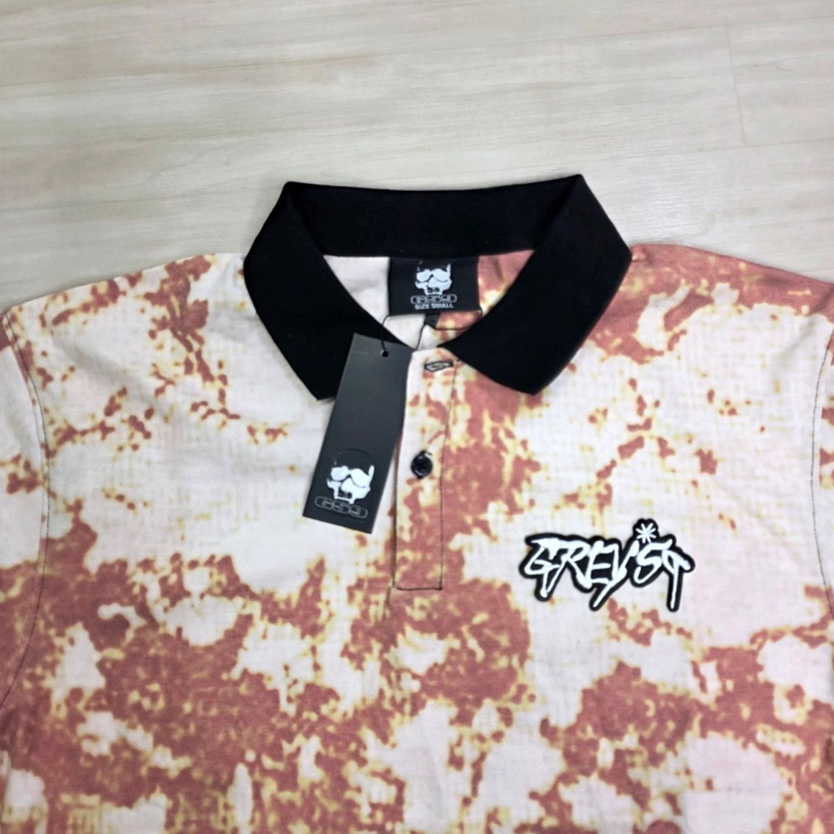 G59 Records G59 Records Polo Shirt Small Orange Grey 59 Suicideboys Streetwear Rap Size US S / EU 44-46 / 1 - 3 Thumbnail