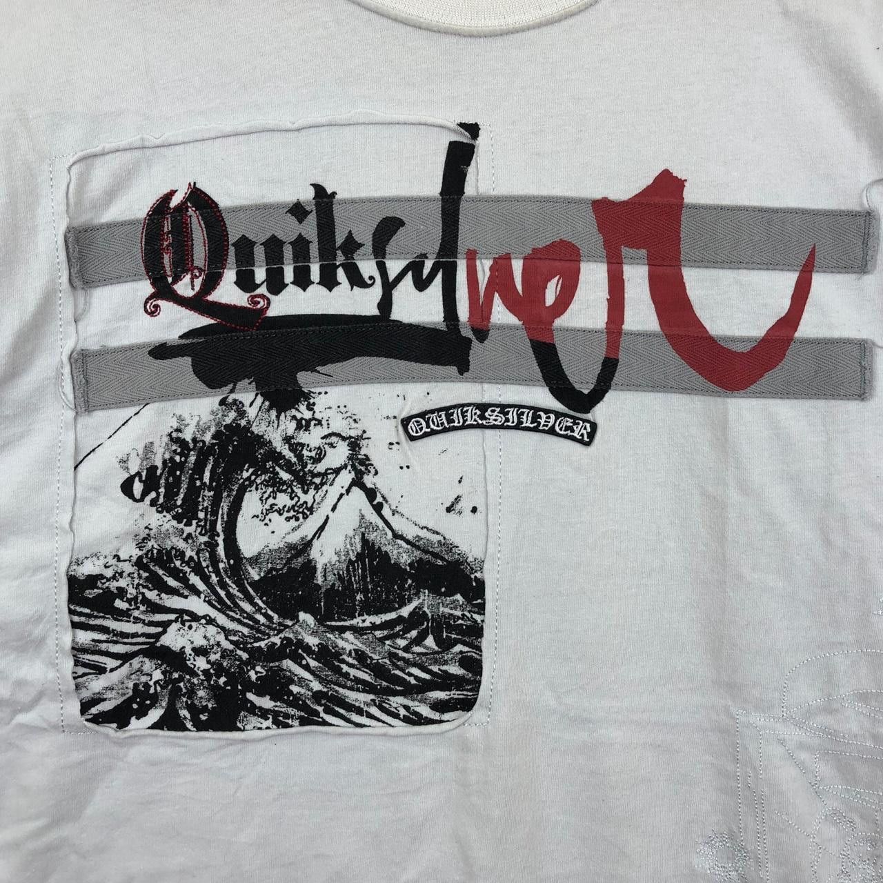 Quiksilver QUIKSILVER SURFING Old English Text Hawaii Tee Shirt Summer Size US L / EU 52-54 / 3 - 5 Thumbnail