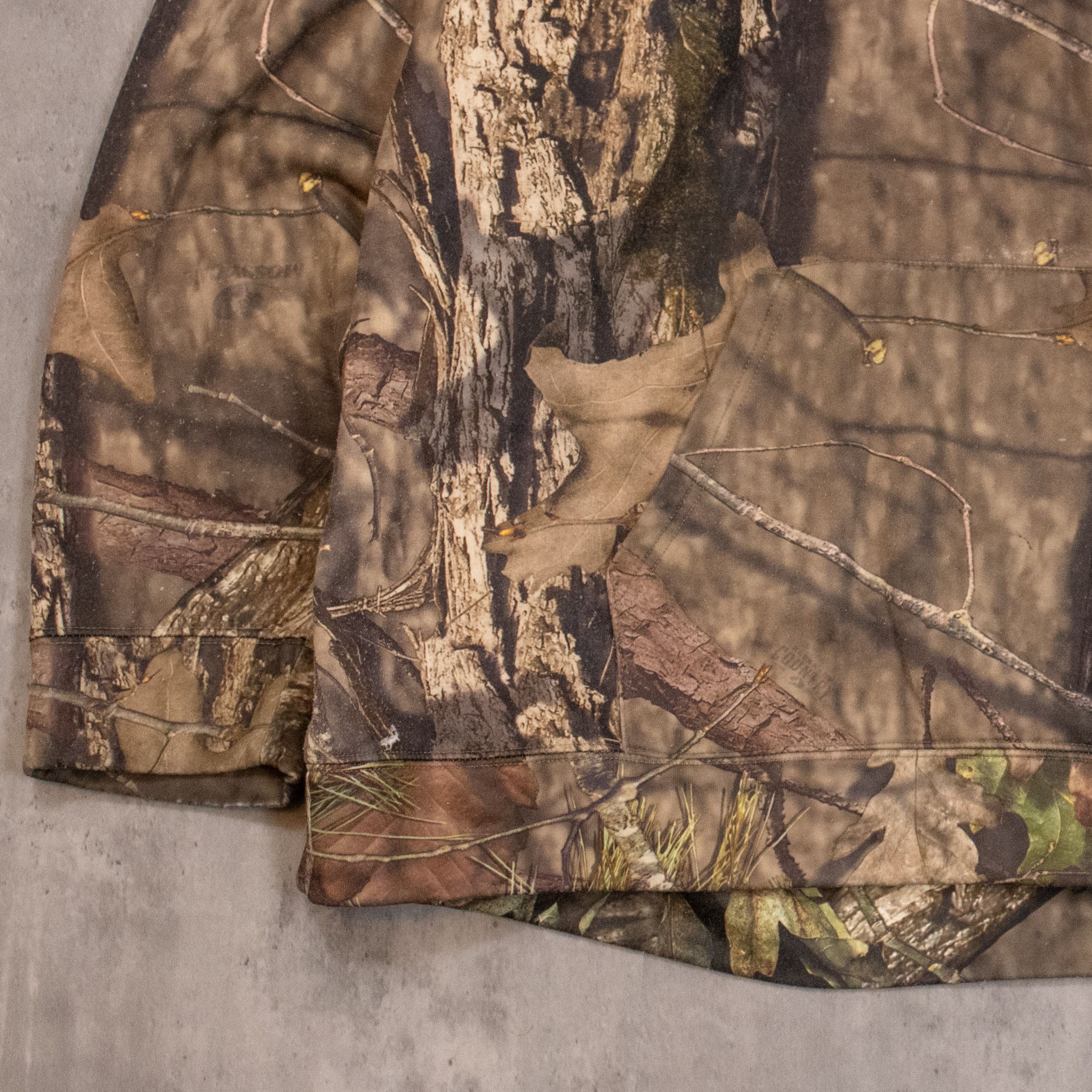 Mossy Oaks Y2K Style Mossy Oak Camo AOP Print Oversize Hoodie Size US XXL / EU 58 / 5 - 5 Thumbnail