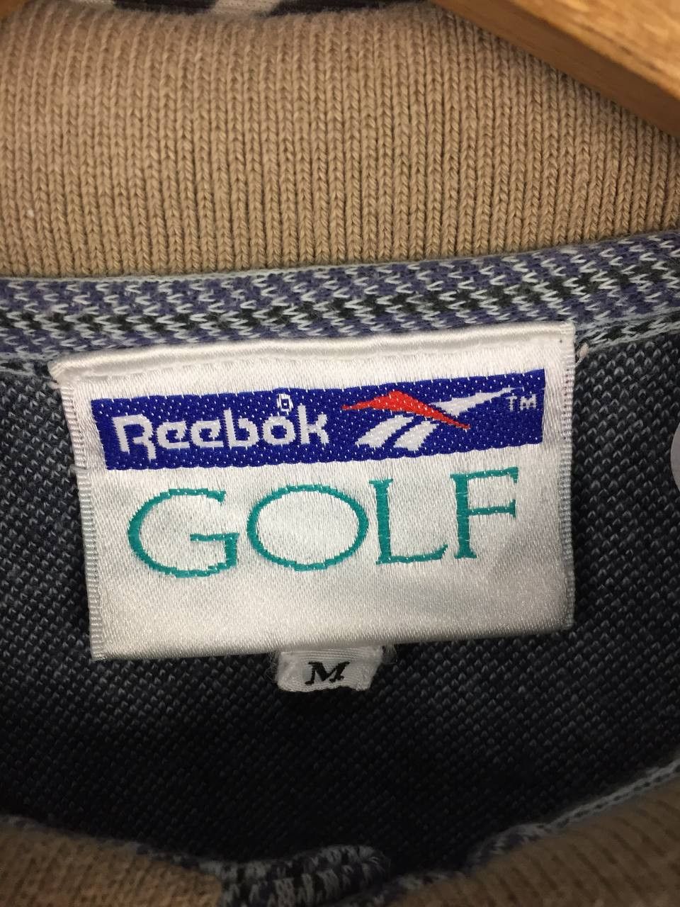 Reebok Vtg 90s Reebok Golf Retro Sportswear Striped Knit Polo Shirt Size US M / EU 48-50 / 2 - 8 Thumbnail