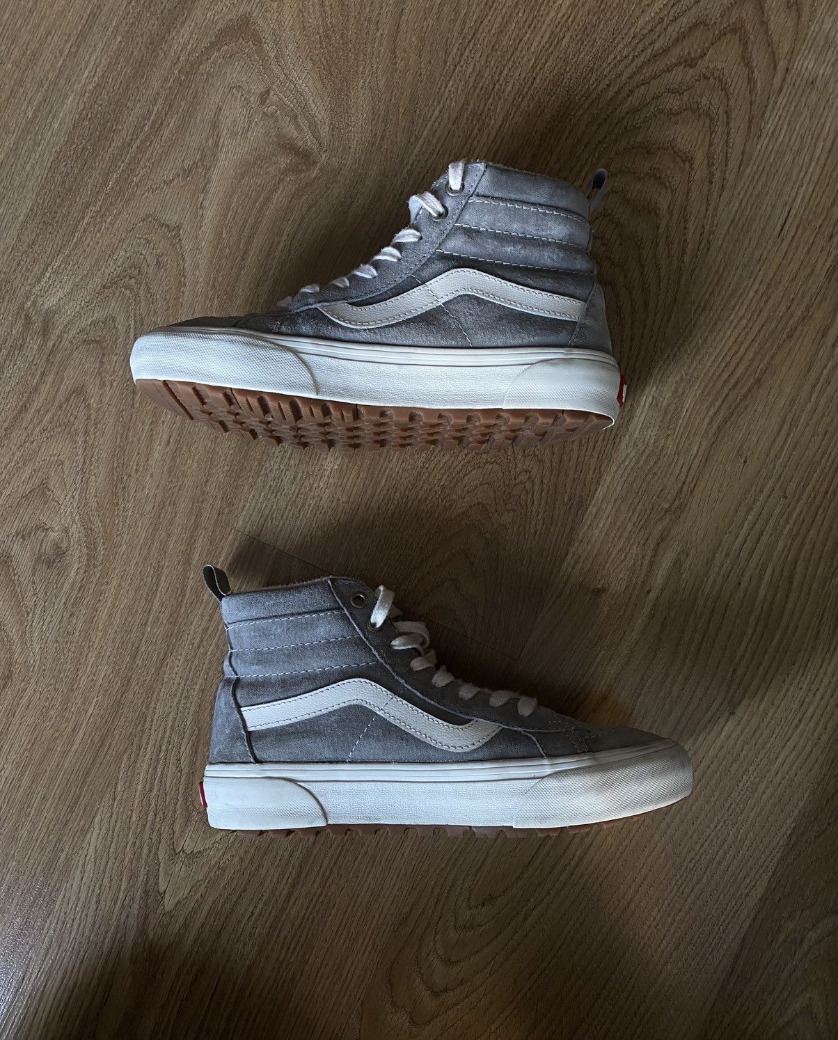 Vans Vans Sk8-Hi MTE Grey Suede High Top Sneakers EU 38.5 US 6.5 Size US 7.5 / IT 37.5 - 6 Thumbnail