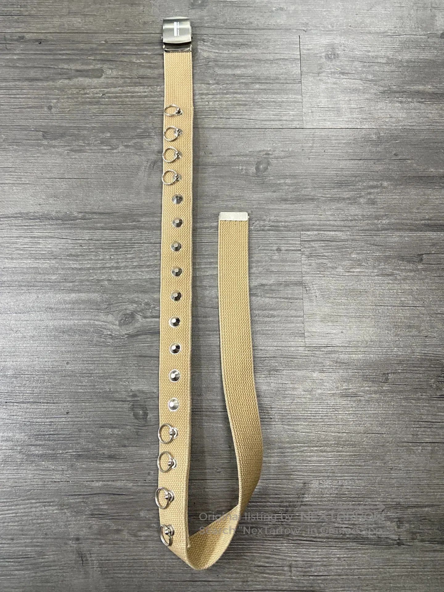 Other Number (N)ine Studded Canvas Belt. Size ONE SIZE - 1 Thumbnail