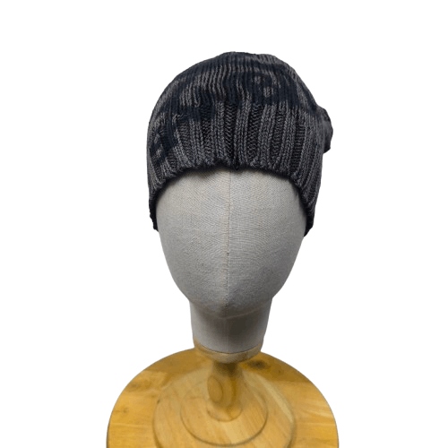 ☠️ Harajuku style skull punk gothic mudwash beanie hat