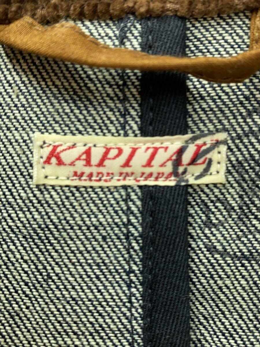 Kapital Kapital Kountry Denim Carving Leather Coat Size US L / EU 52-54 / 3 - 3 Thumbnail