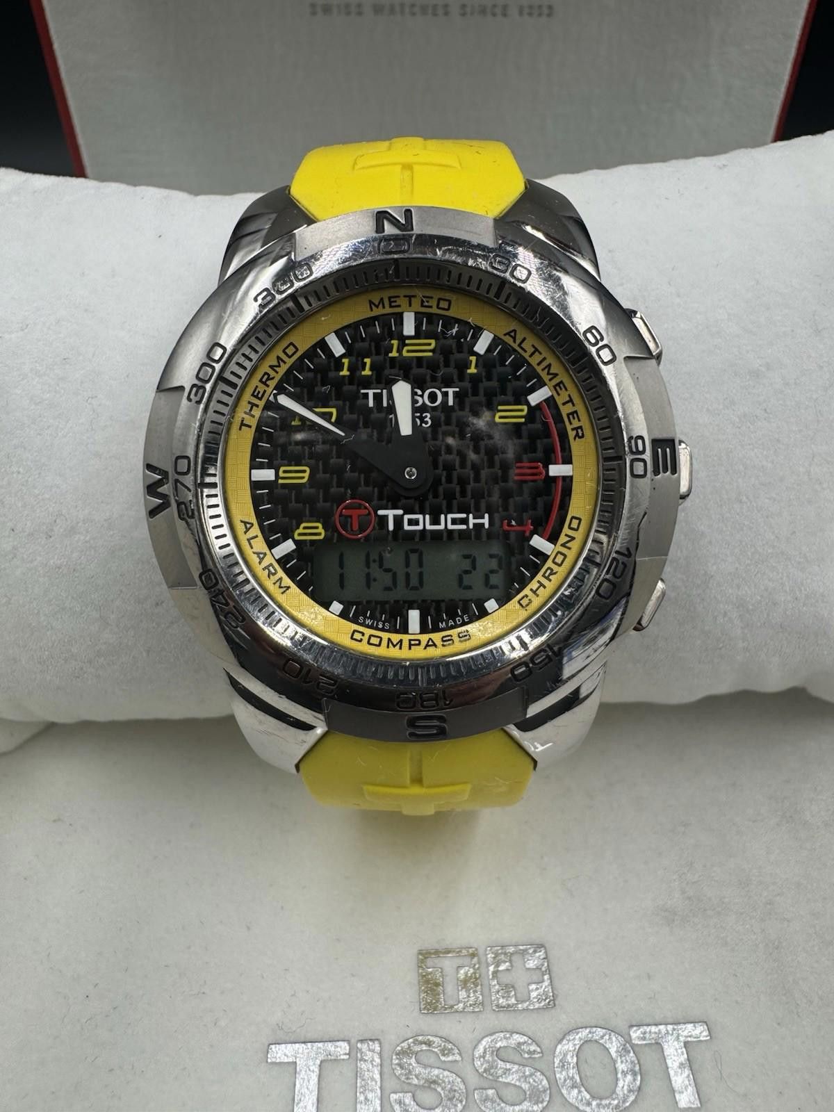 Tissot Tissot T-Touch NASCAR Special Edition Titanium Case Yellow R Size ONE SIZE - 1 Thumbnail