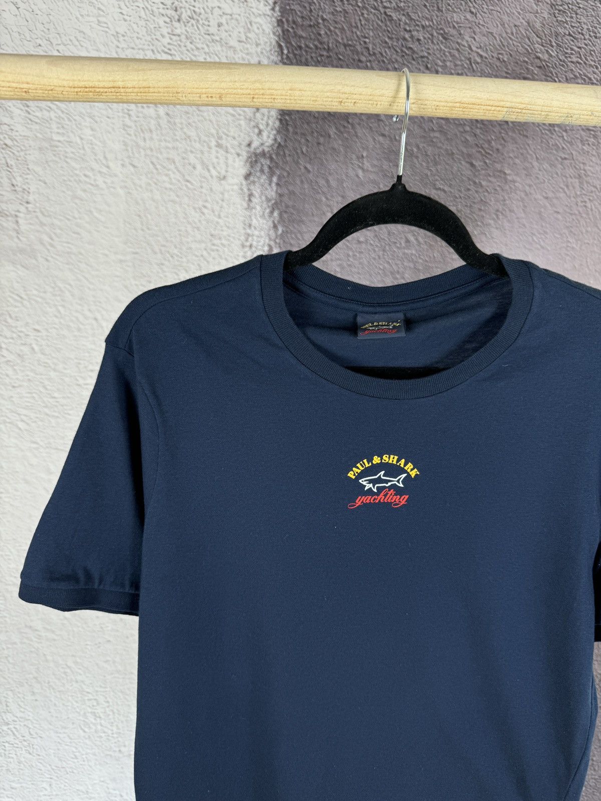 Paul & Shark Paul & Shark navy blue center logo tee shirt Size US S / EU 44-46 / 1 - 4 Thumbnail