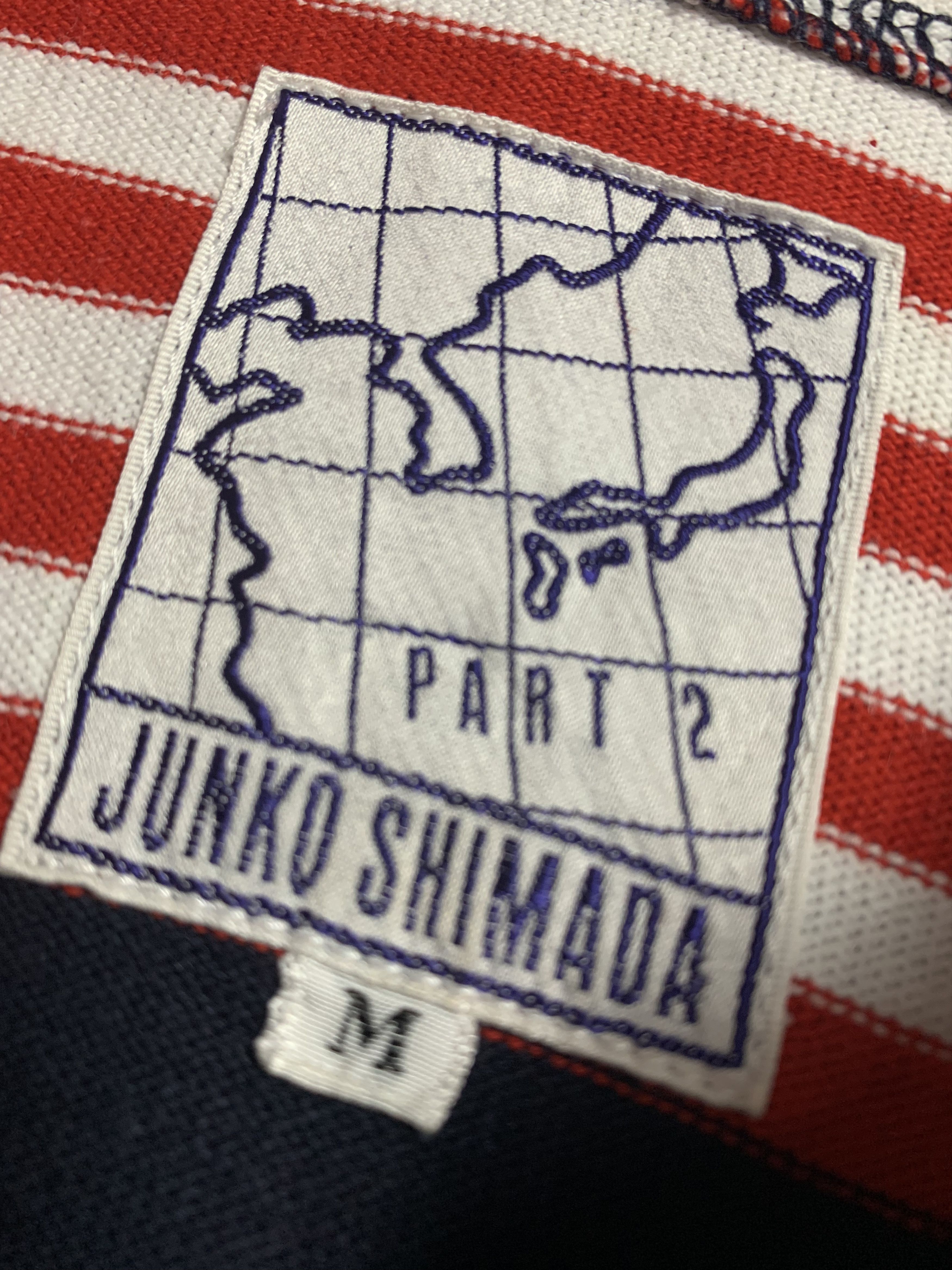 Junko Shimada Part 2 Fur Hoodie Stripes by Junko Shimada Size US M / EU 48-50 / 2 - 3 Thumbnail