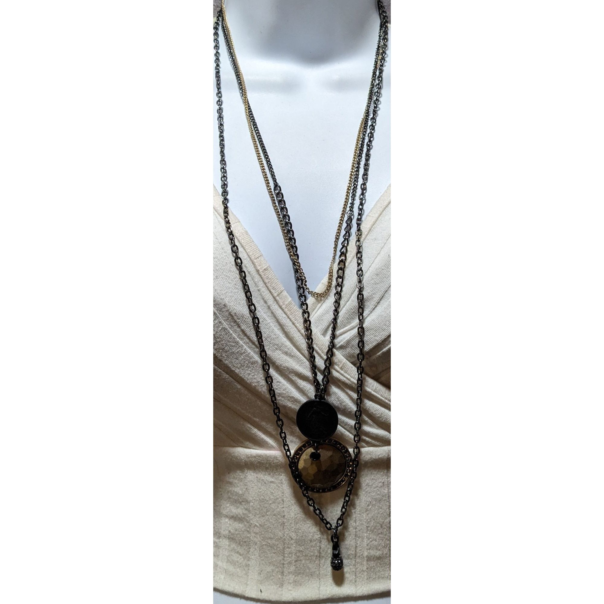 Other Multilayer Medallion Necklace Size ONE SIZE - 8 Thumbnail