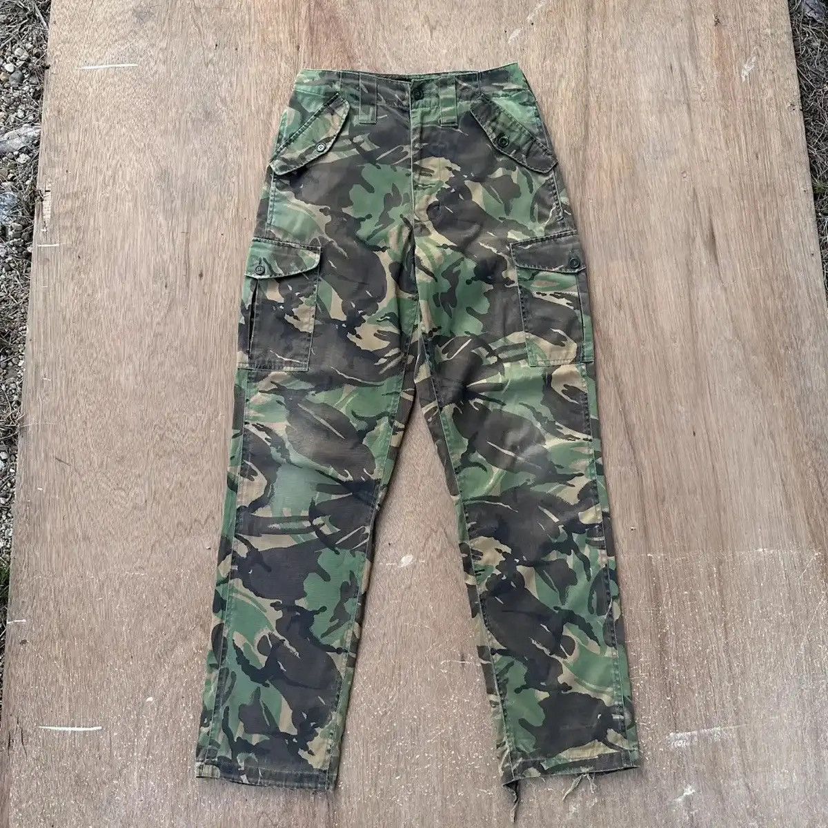 CAMO LIZARD UTILITY COMBAT TROPICAL JUNGLE CARGO PANT W28L31