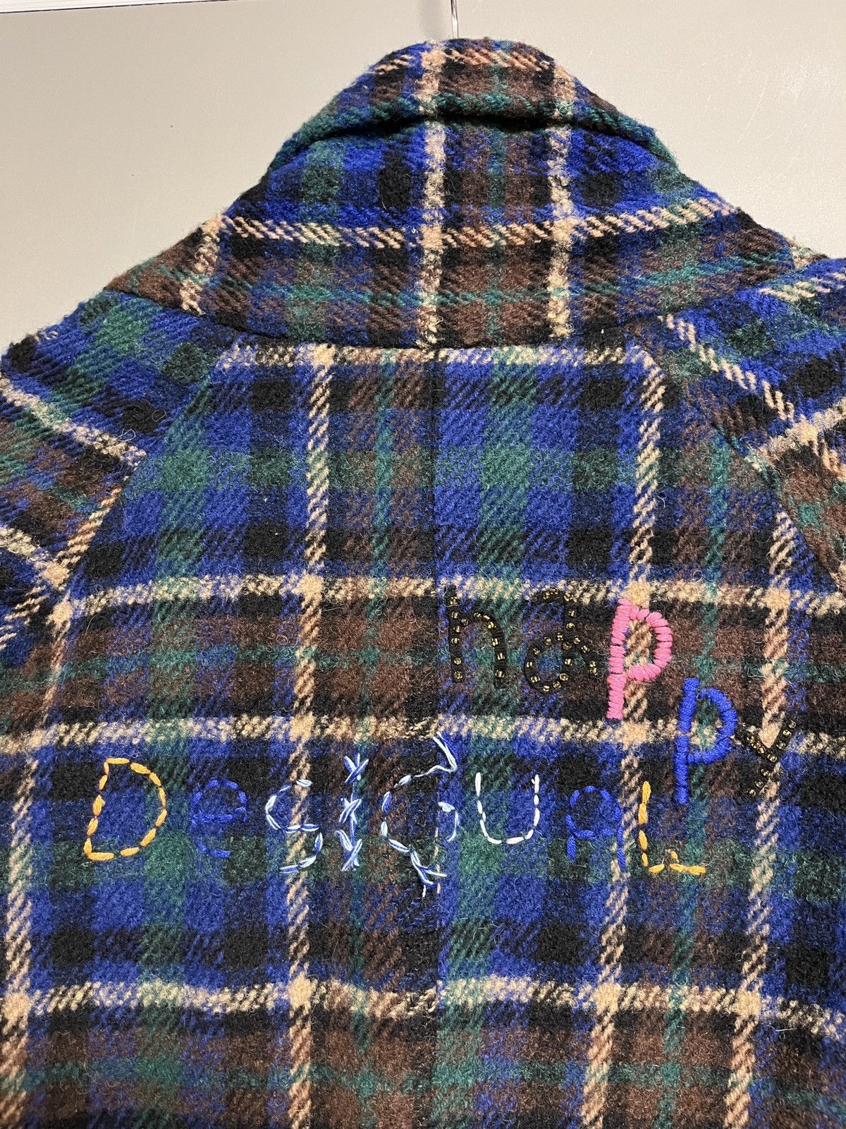 Desigual Desigual Hobo Style Wool Boho Jacket Size L / US 10 / IT 46 - 20 Thumbnail