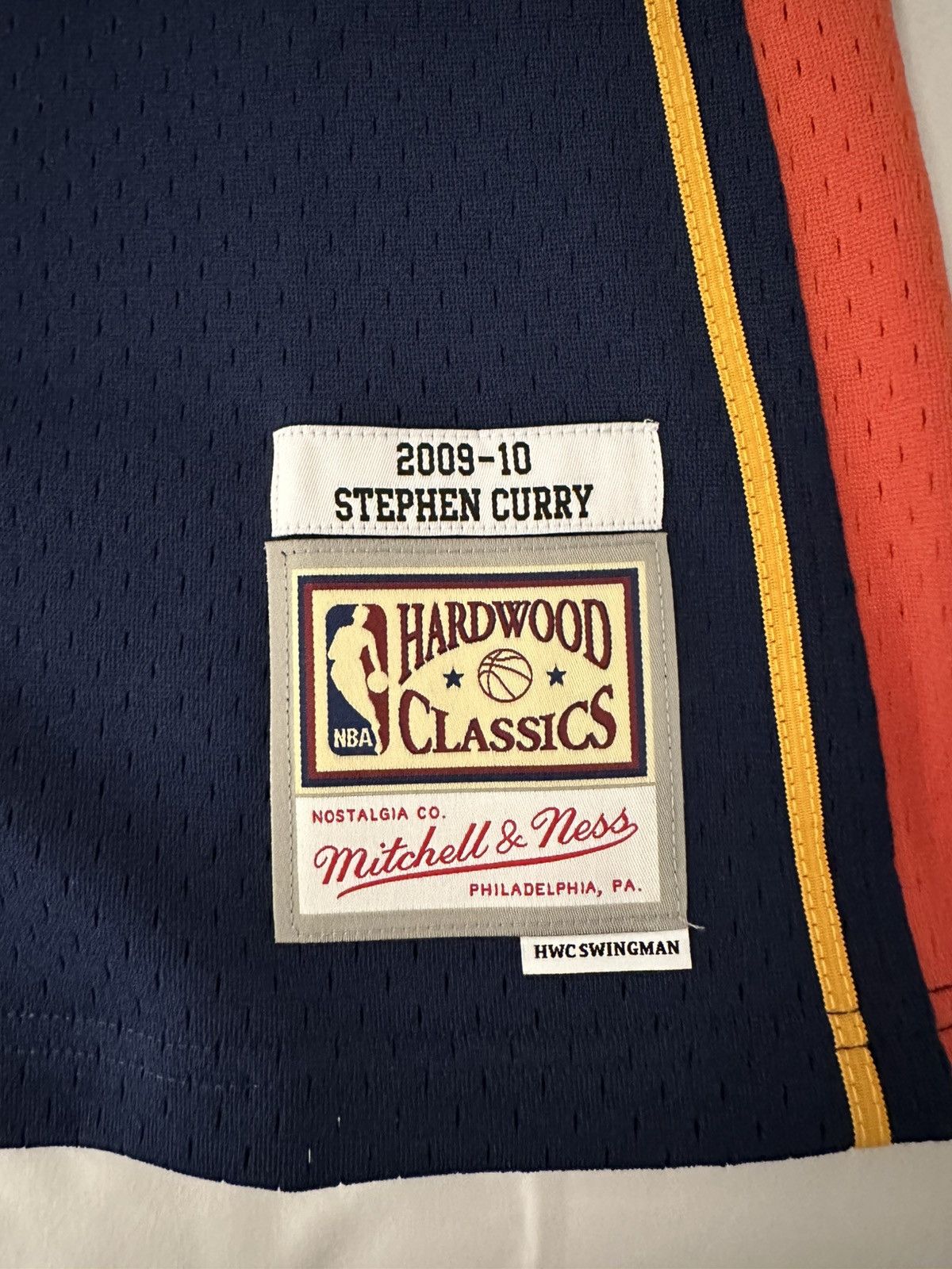 Mitchell & Ness × NBA NEW Stephen Curry 2009-2010 Golden State Warriors Large Size US L / EU 52-54 / 3 - 3 Thumbnail