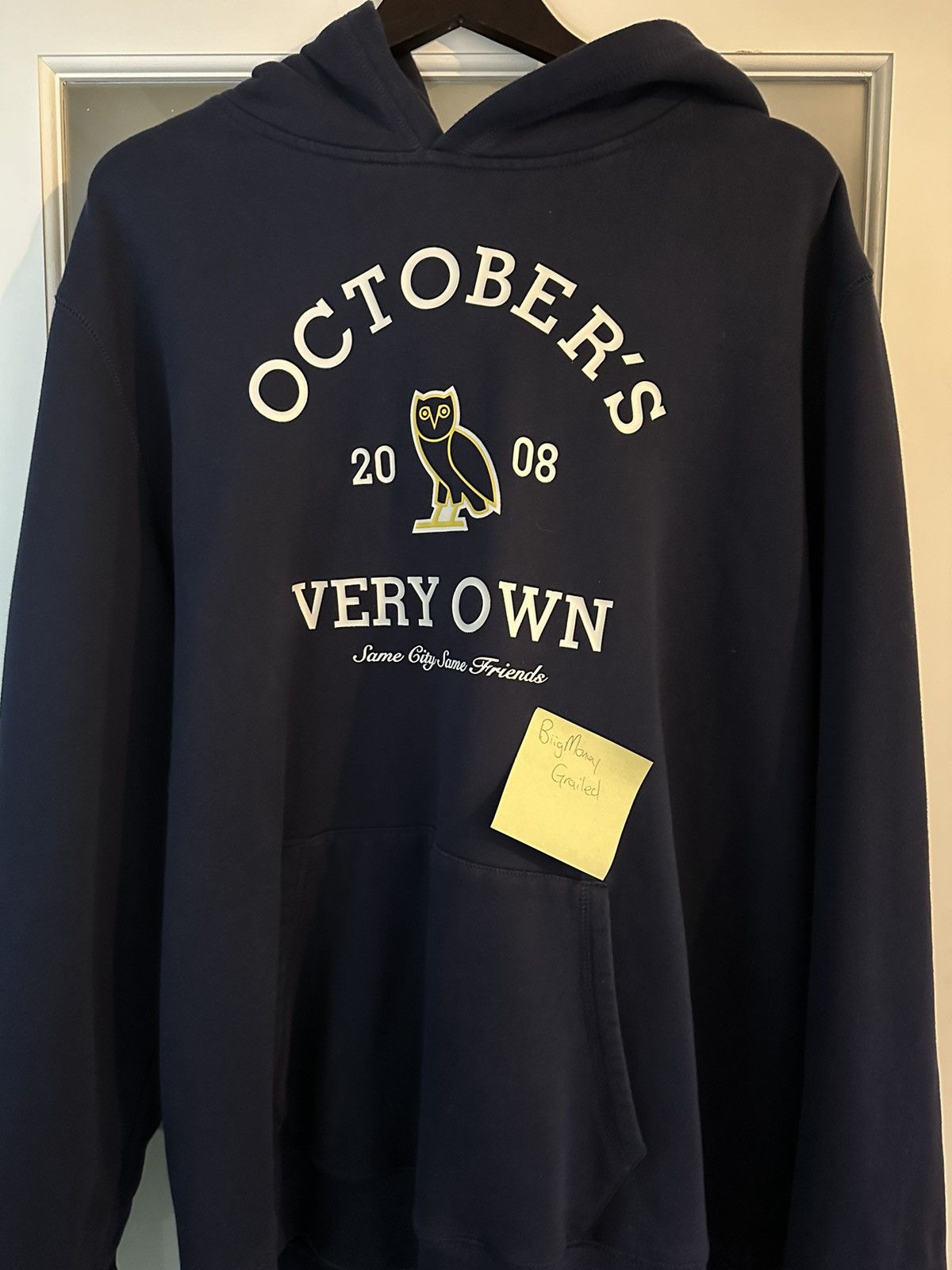 October's Very Own Sz 3XL Navy Octobers Very Own Collegiate Hoodie Size US XXL / EU 58 / 5 - 10 Thumbnail