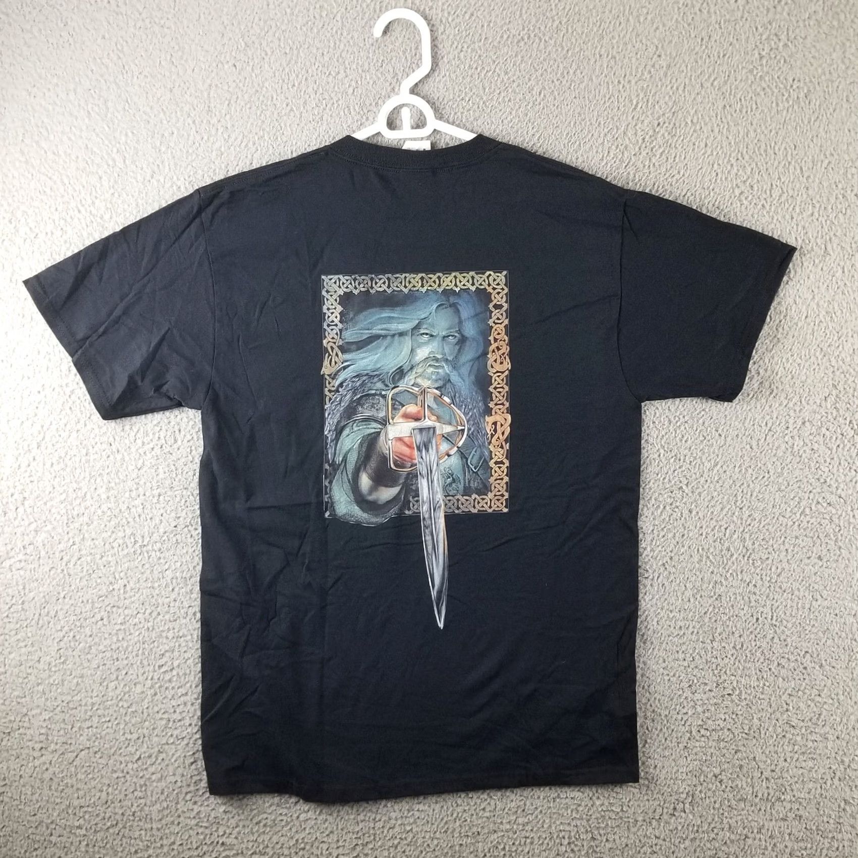 Vintage Vintage Highlander Shirt Men Adult Medium Black T-Shirt Logo Double-Sided Movie Promo NOS Size US M / EU 48-50 / 2 - 2 Thumbnail