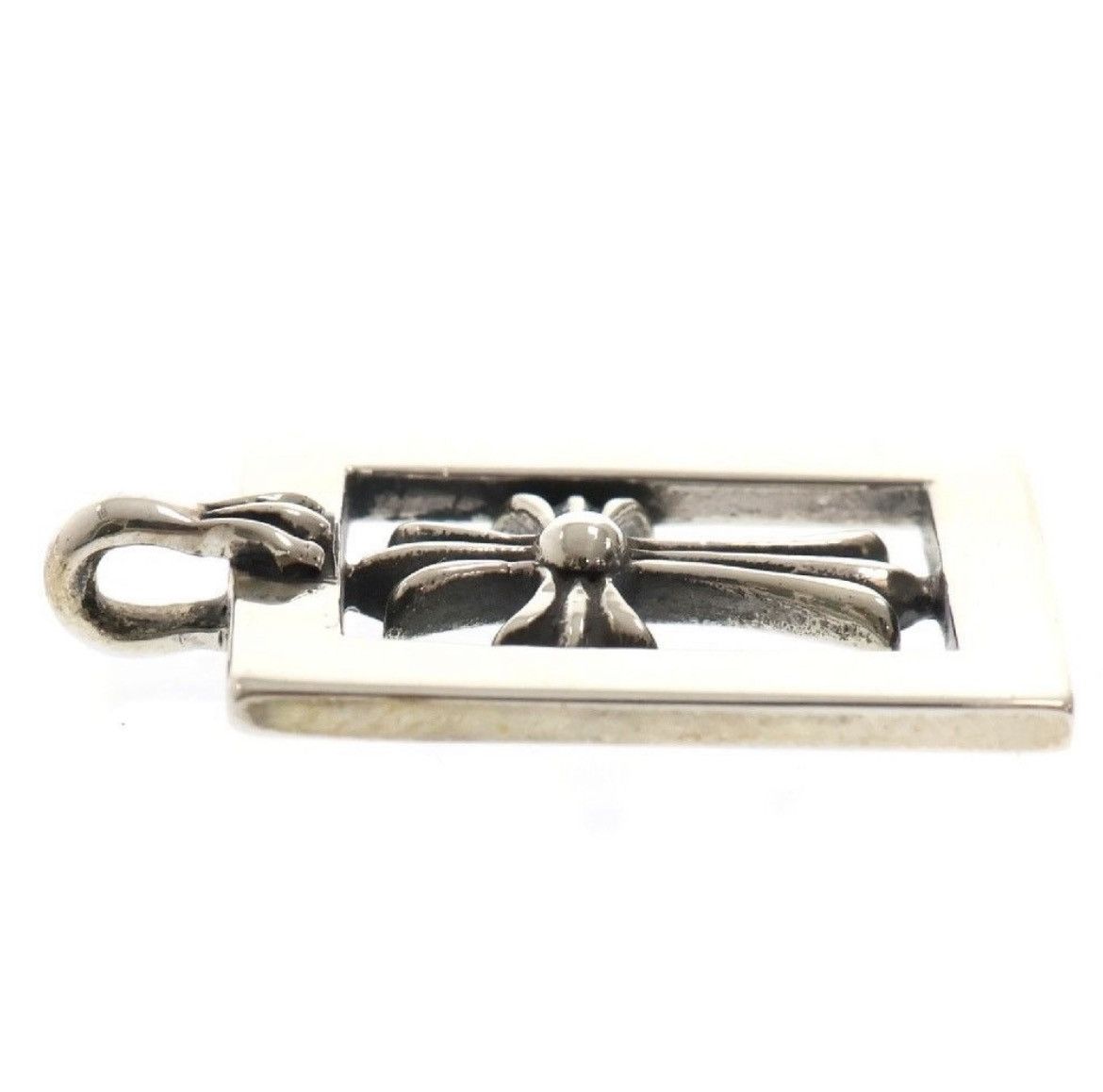 Chrome Hearts chrome hearts Framed open baby fat necklace top charm Size ONE SIZE - 4 Thumbnail
