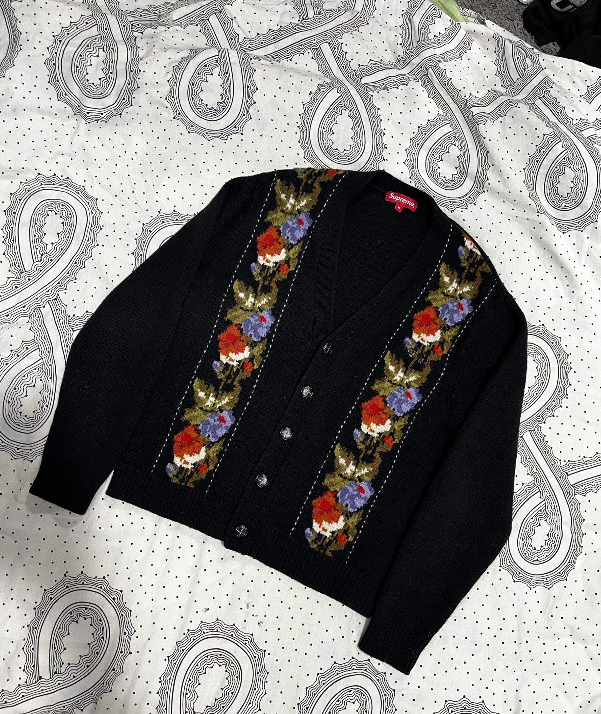 Supreme Supreme Micro Stripe Cardigan | Grailed