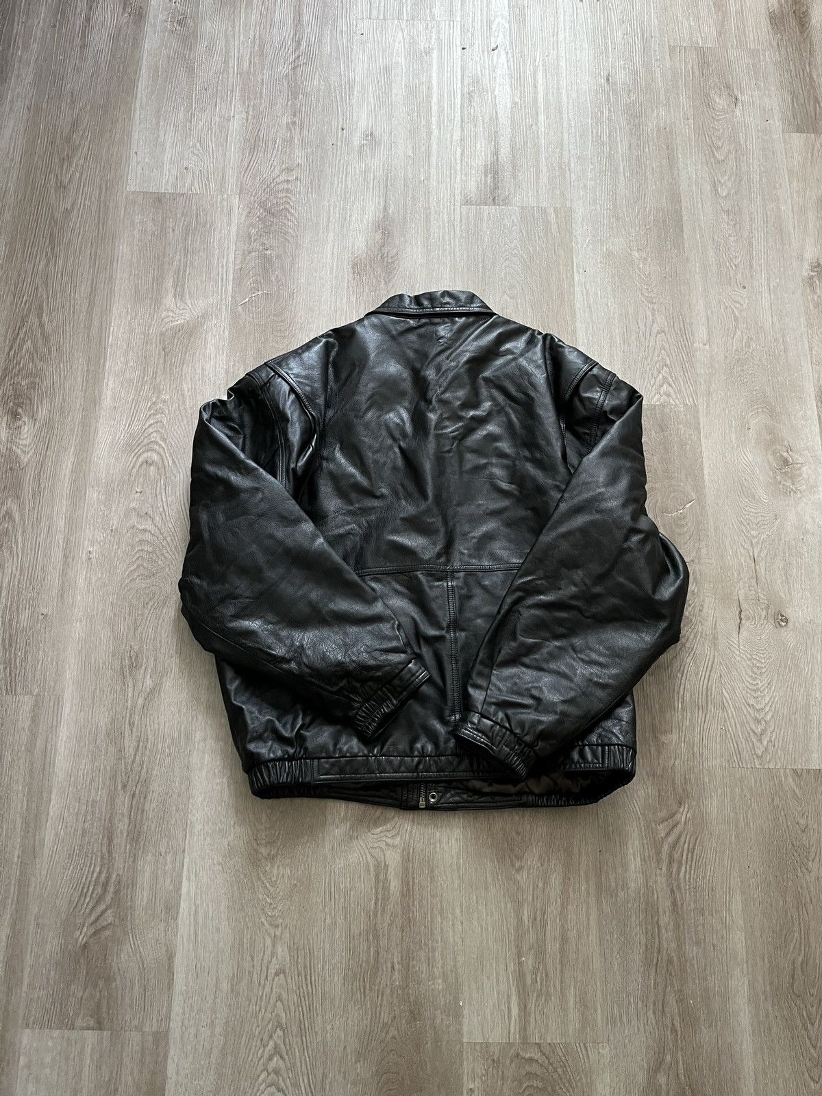 Chevrolet Vintage Chevy Leather Jacket Size US XL / EU 56 / 4 - 2 Thumbnail