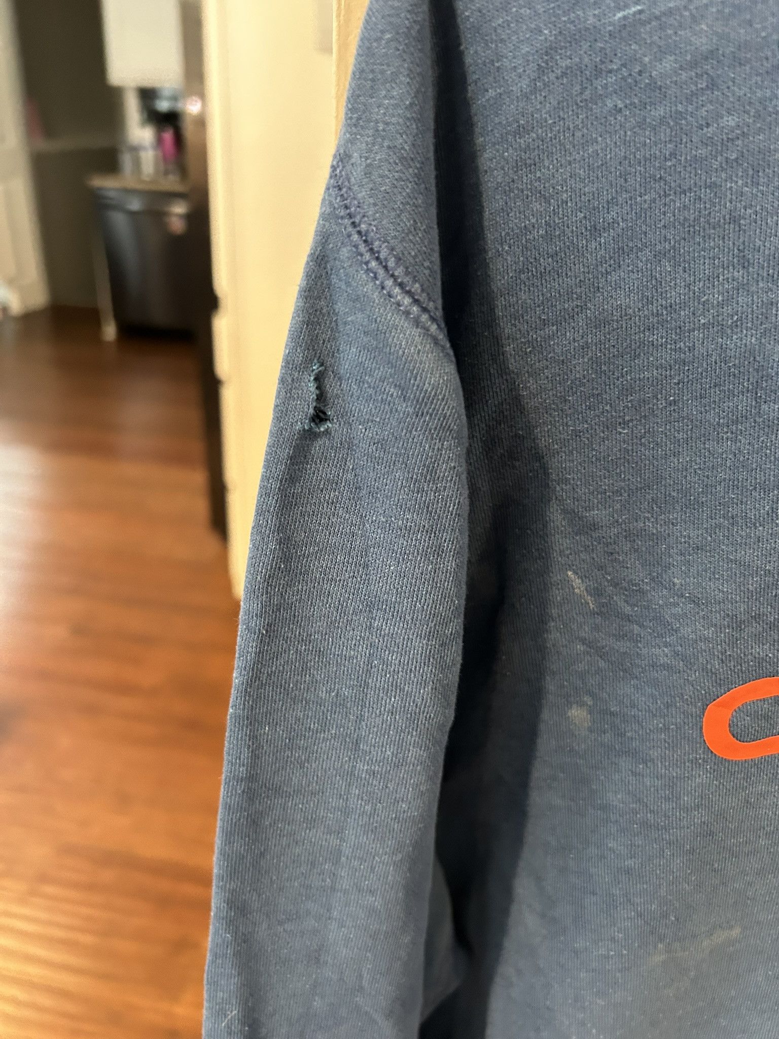 Carhartt Carhartt Men's Blue Hoodie Sweatshirt Size US XL / EU 56 / 4 - 2 Thumbnail