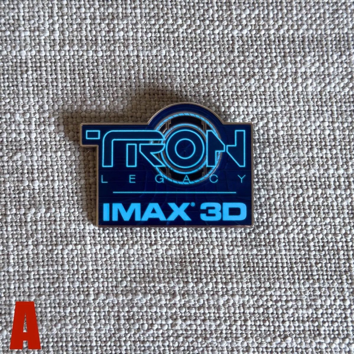 Disney 2010 Brand New Disney TRON Legacy IMAX 3D Promo Pin LA Times Size ONE SIZE - 1 Thumbnail