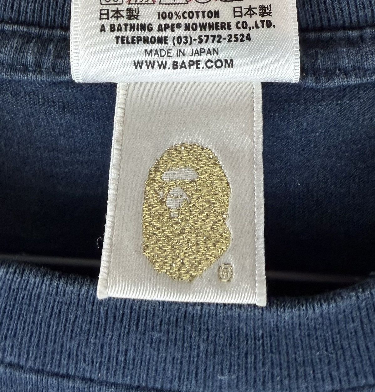Bape Bape Head Logo Print Tee Size US M / EU 48-50 / 2 - 6 Thumbnail
