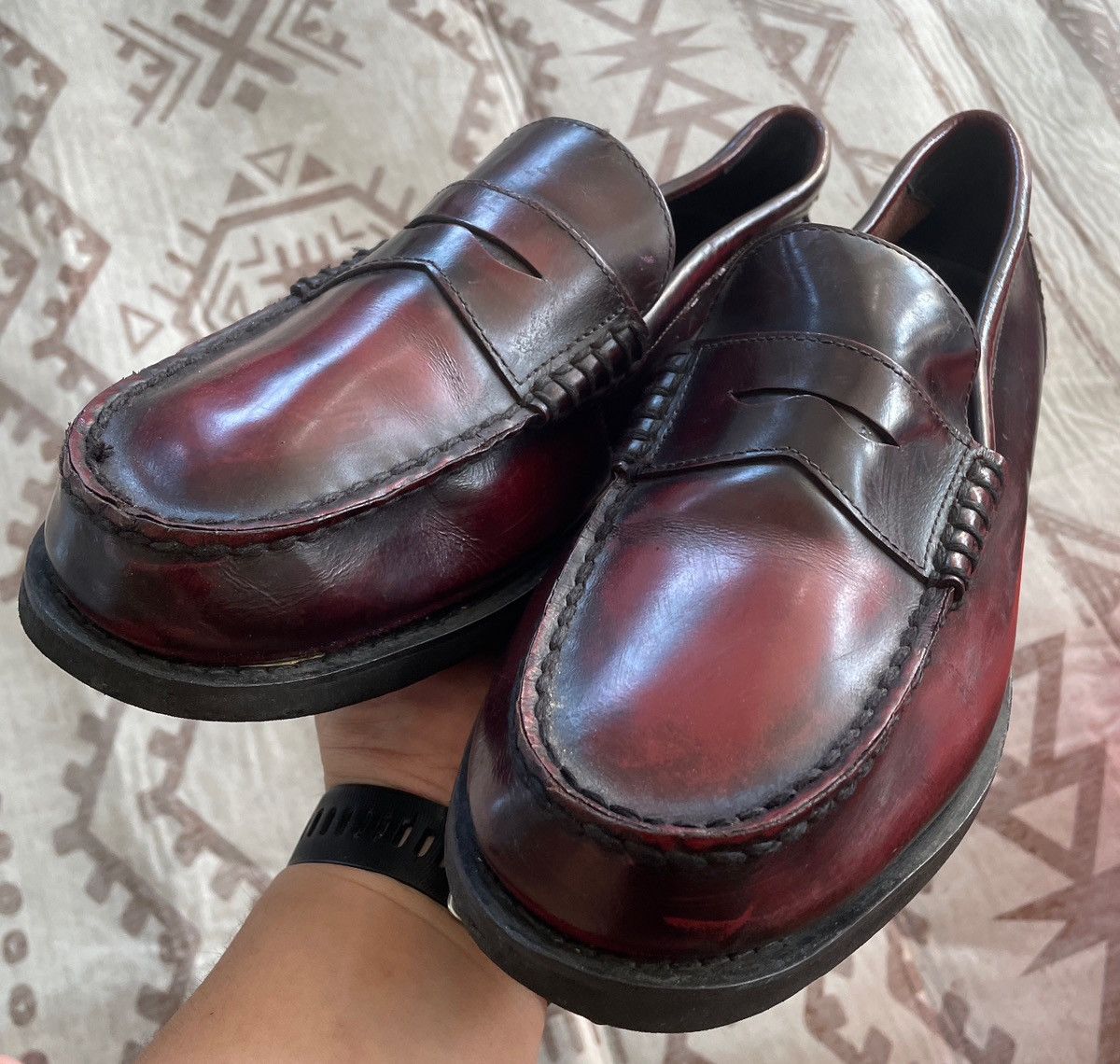 Rockport ROCKPORT ADIPRENE INSOLE RED CHERRY TASSEL LOAFER BOAT SHOES Size US 10 / EU 43 - 4 Thumbnail