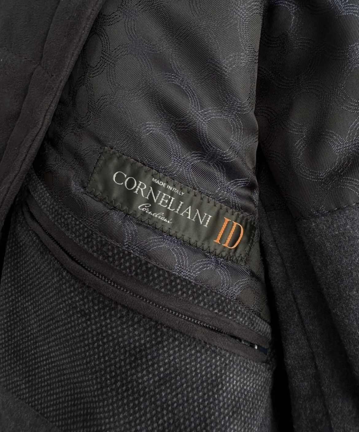 Corneliani Corneliani ID Velour Mens Double Zip Buttons Jacket Sz M Size US M / EU 48-50 / 2 - 8 Thumbnail