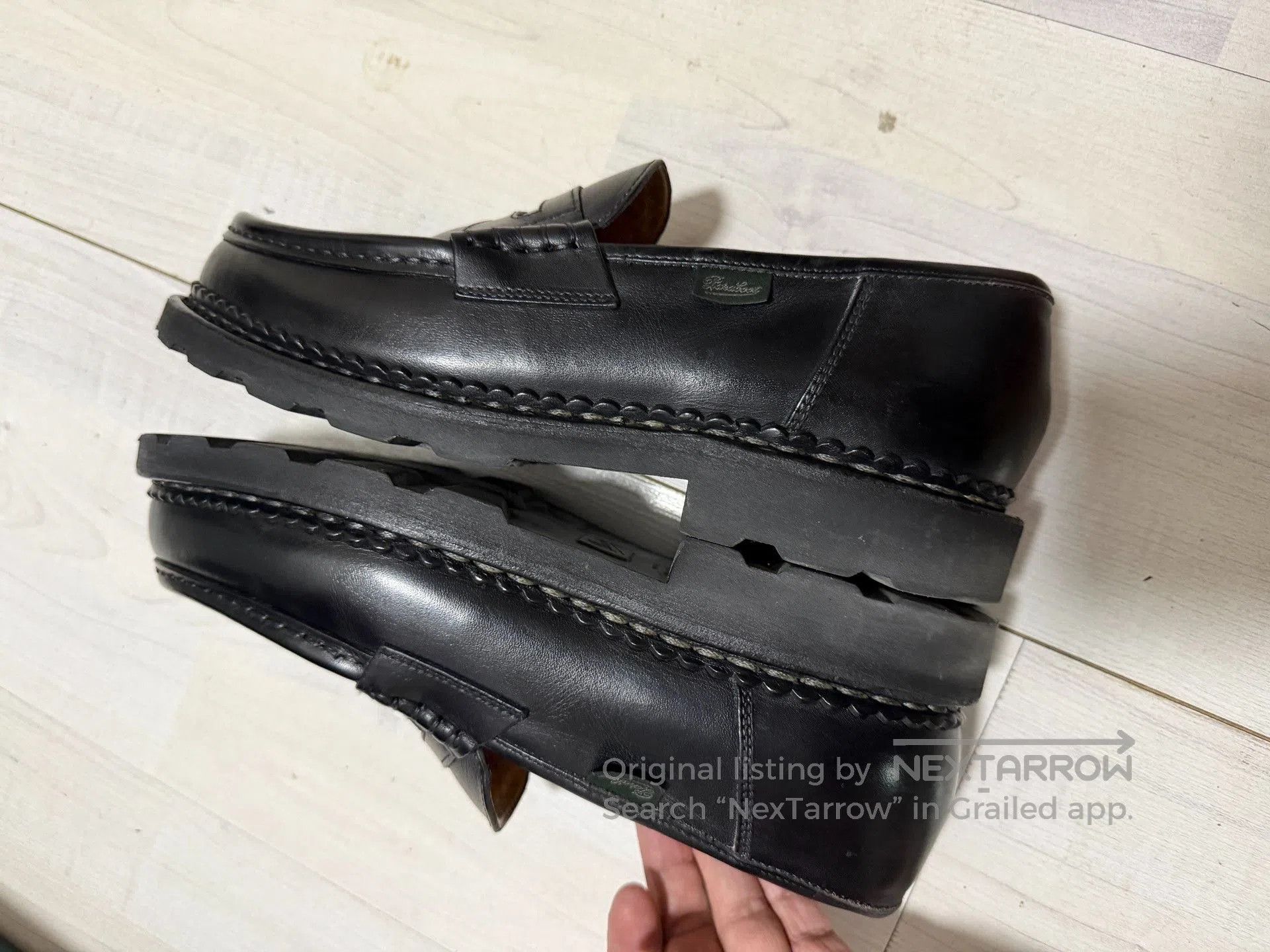 Paraboot Paraboot Reims Black Loafer Shoes. Size US 9.5 / EU 42-43 - 5 Thumbnail