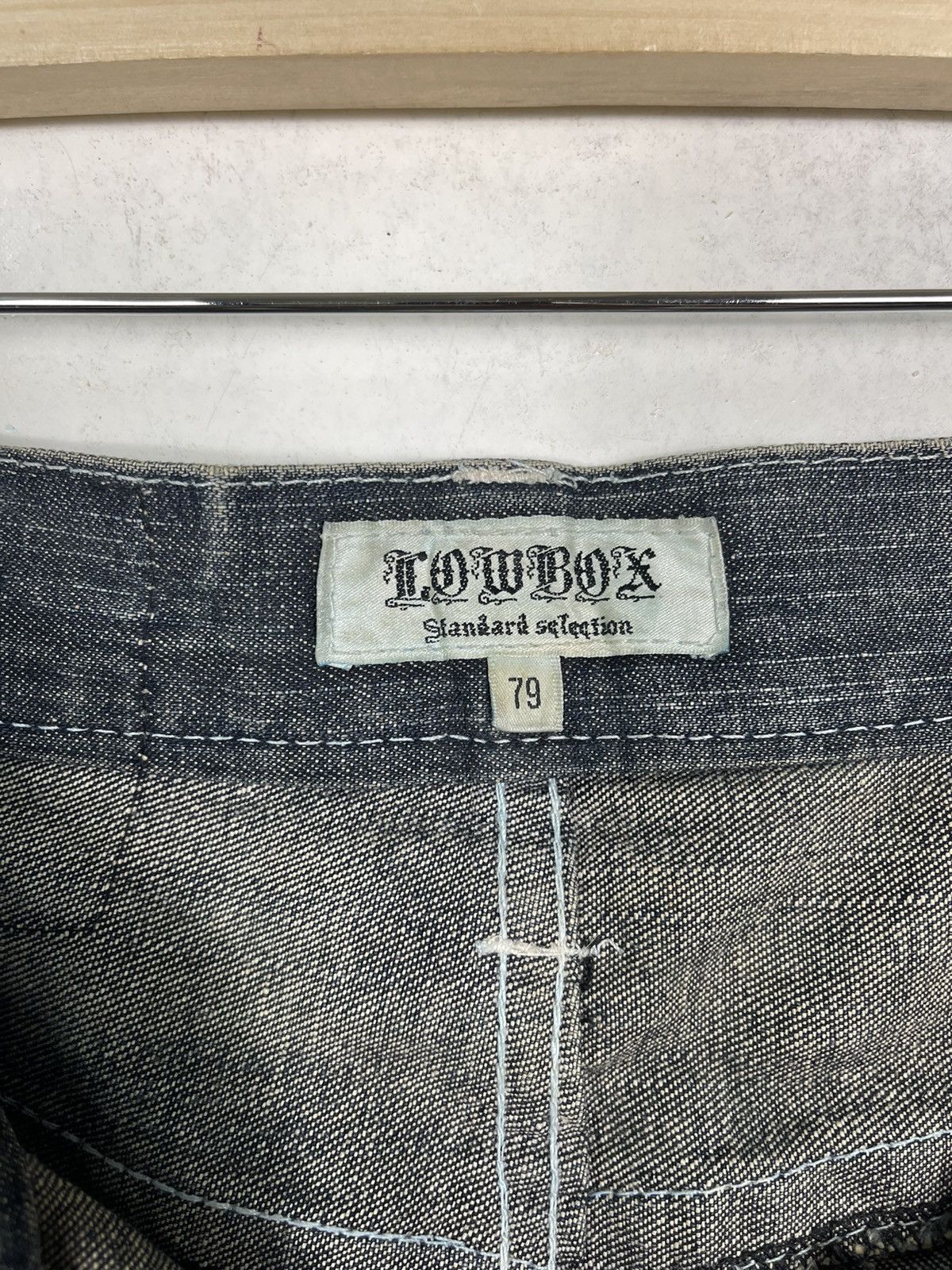 Japanese Brand × Tornado Mart JAPANASE LOWBOX DISTRESSED FLARE JEANS Size US 32 / EU 48 - 15 Thumbnail