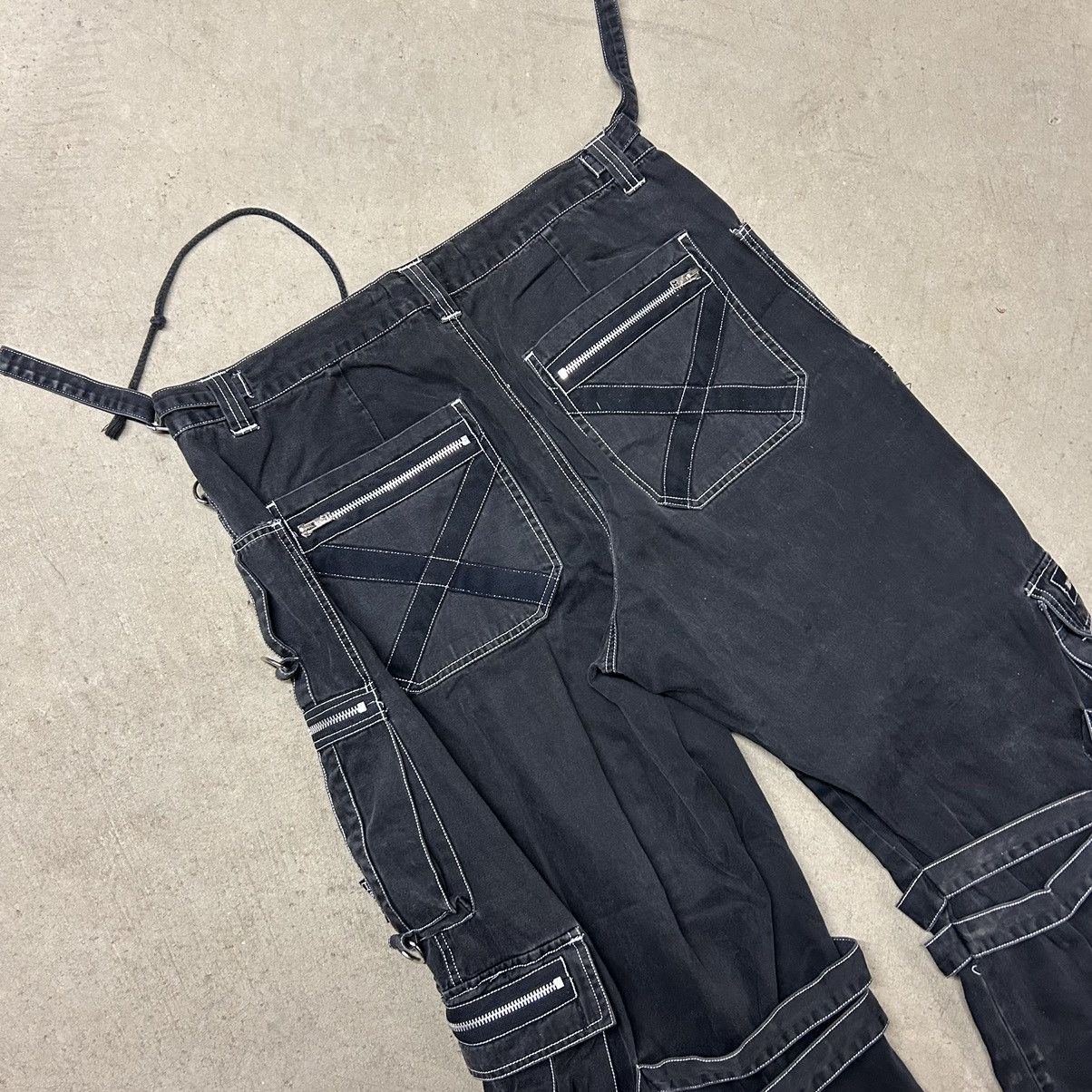 Tripp NYC × Vintage Tripp nyc wide leg pants size medium 36x30 Size US 36 / EU 52 - 9 Thumbnail