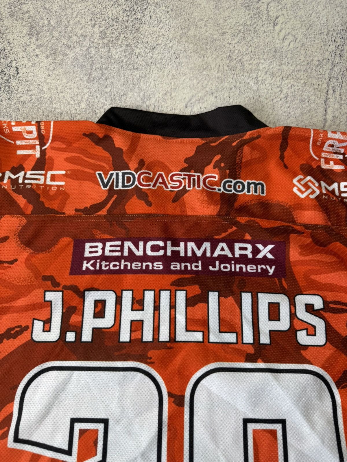 NHL Sheffield Steelers EIHL Remembrance Day J. Phillips #20 Size US XXL / EU 58 / 5 - 22 Thumbnail