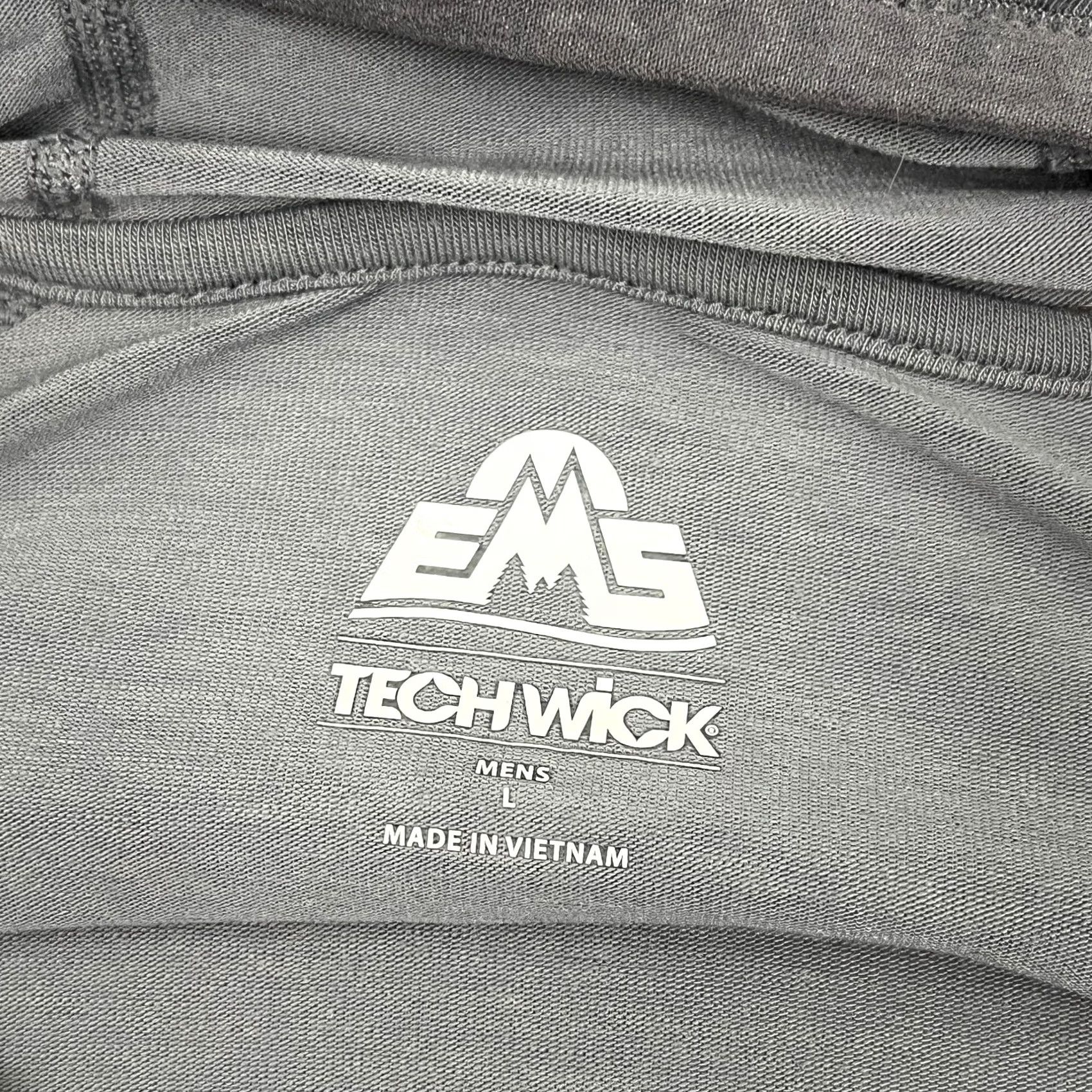 Eastern Mountain Sports EMS Eastern Mountain Sports Hoodie Mens L Fitted Gray Wool Blend Hiking Pullover Size US L / EU 52-54 / 3 - 4 Thumbnail